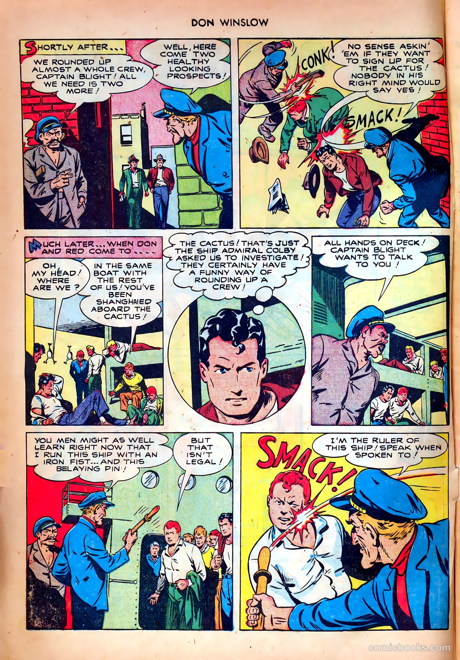 Don Winslow of the Navy #59 (1948) — page 4 of 36
