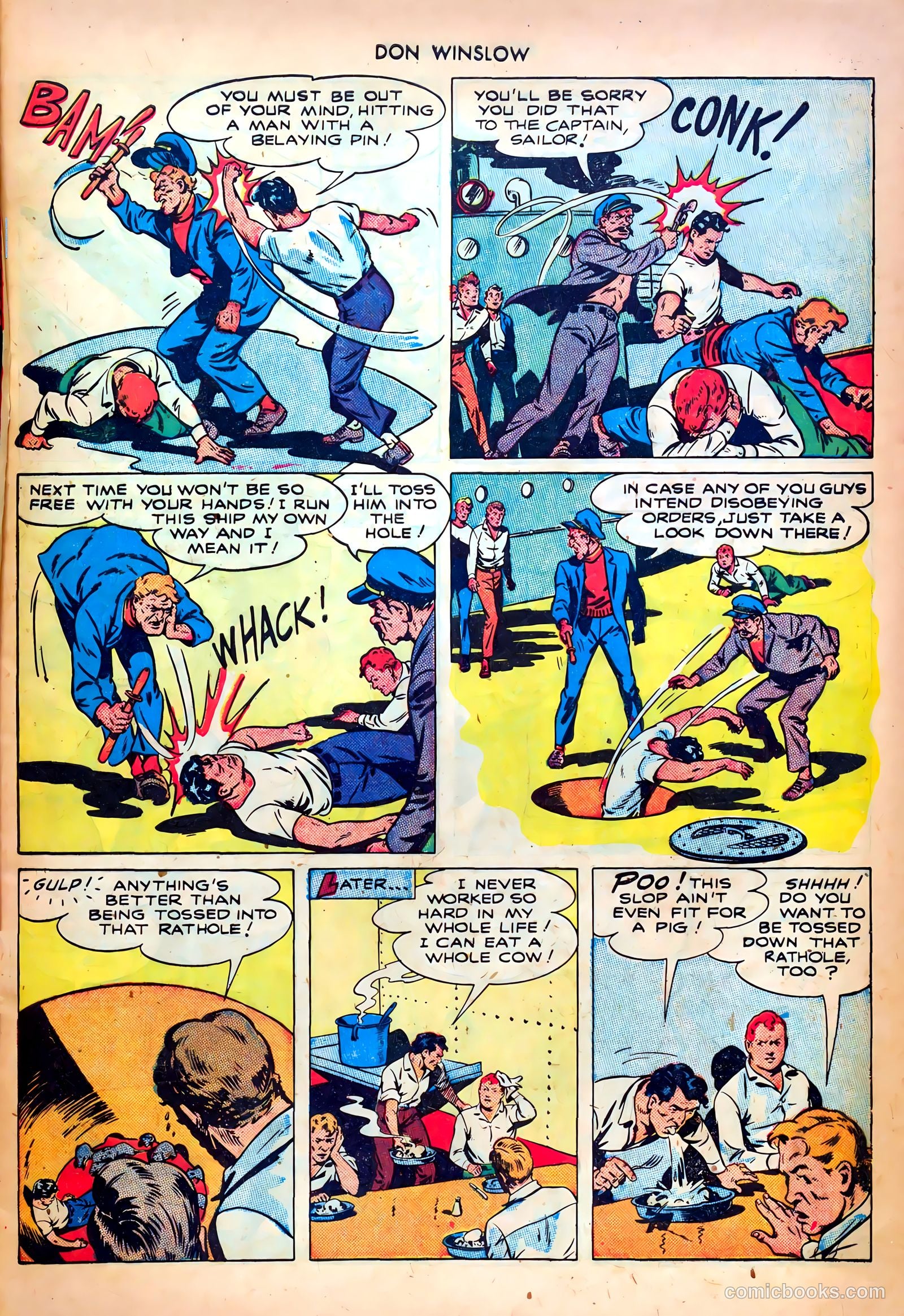 Don Winslow of the Navy #59 (1948) — page 5 of 36