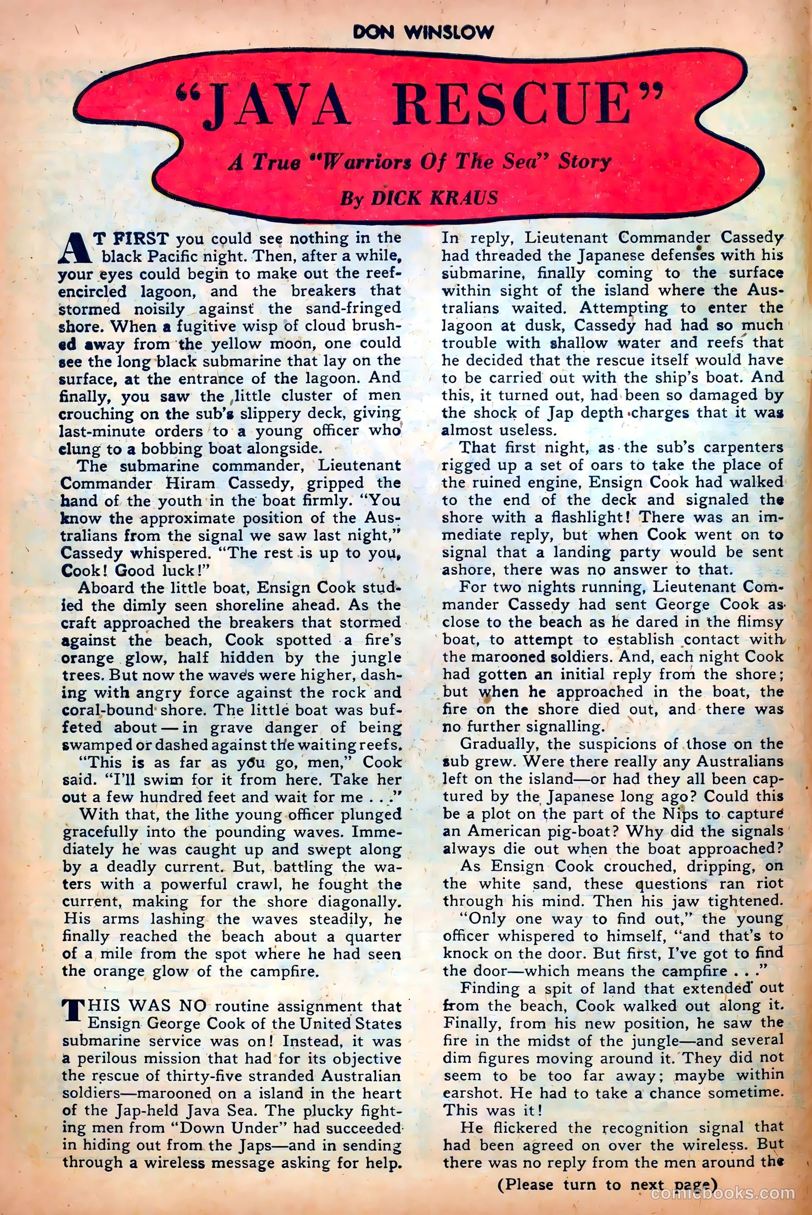Don Winslow of the Navy #59 (1948) — page 10 of 36