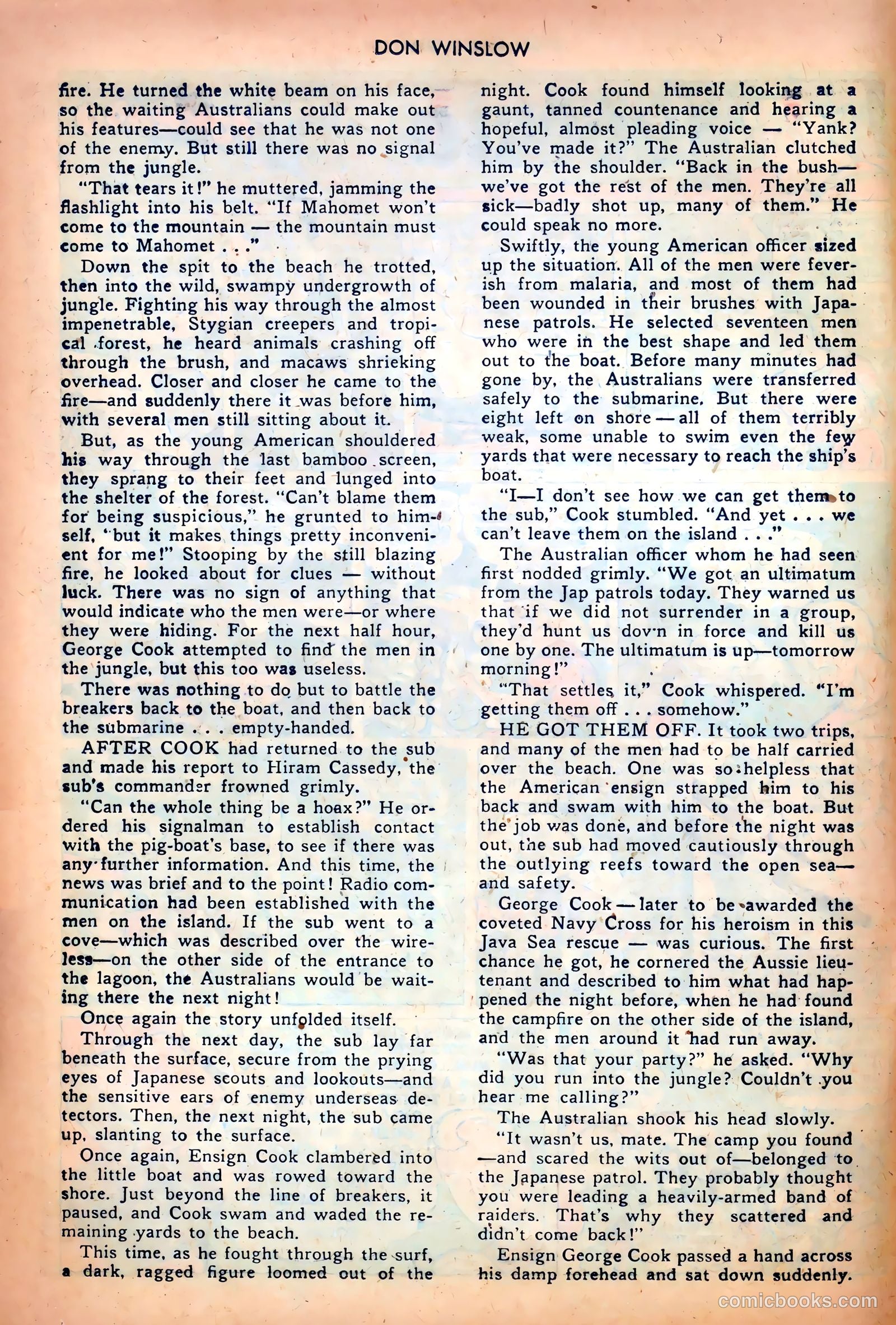 Don Winslow of the Navy #59 (1948) — page 12 of 36