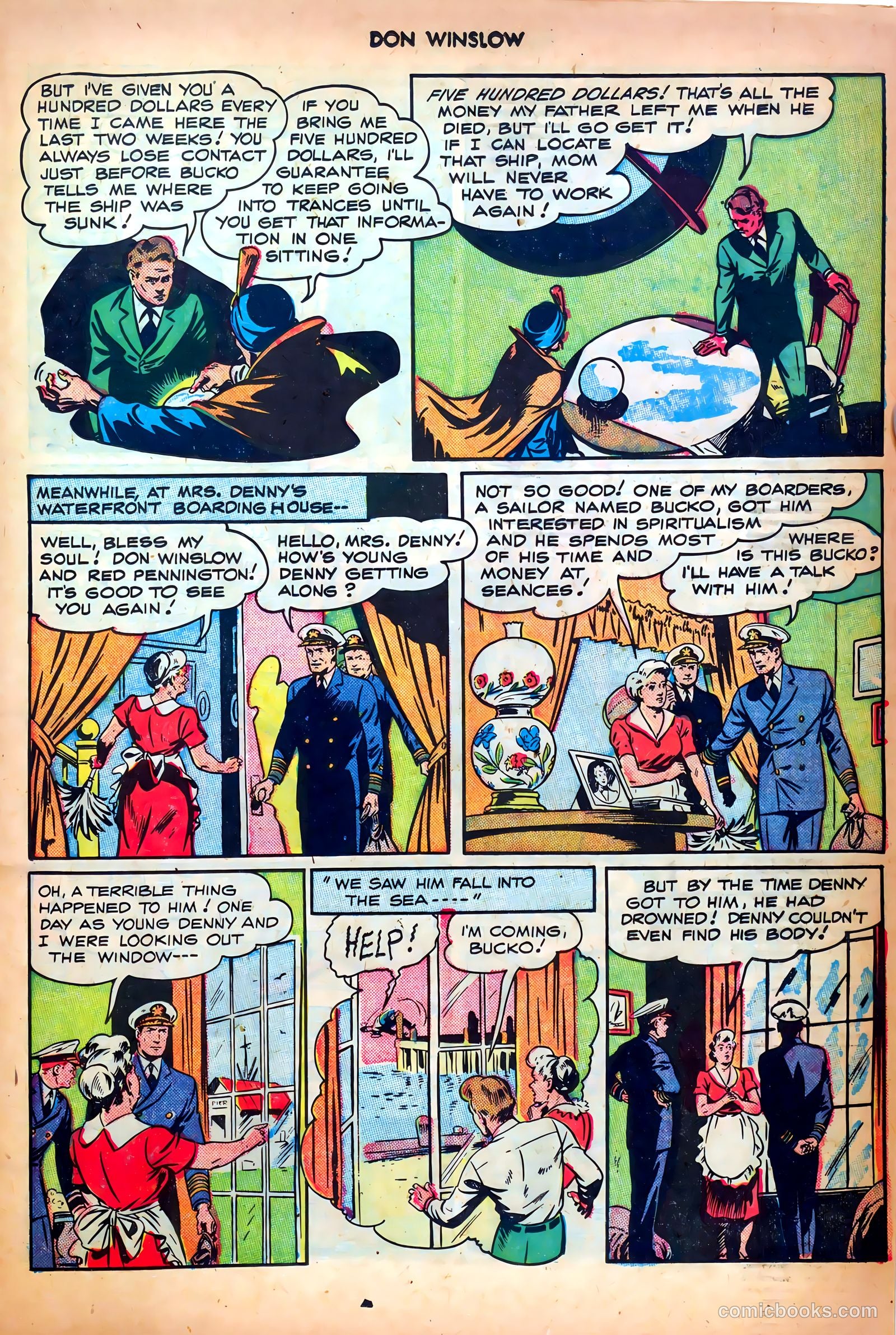 Don Winslow of the Navy #59 (1948) — page 19 of 36