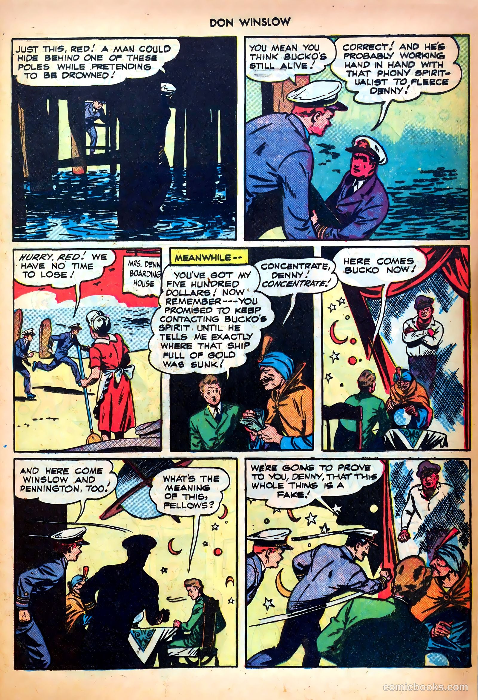 Don Winslow of the Navy #59 (1948) — page 21 of 36