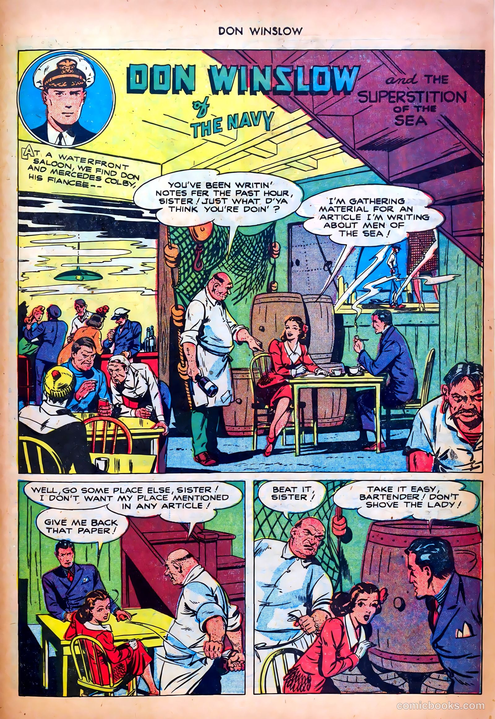 Don Winslow of the Navy #59 (1948) — page 27 of 36