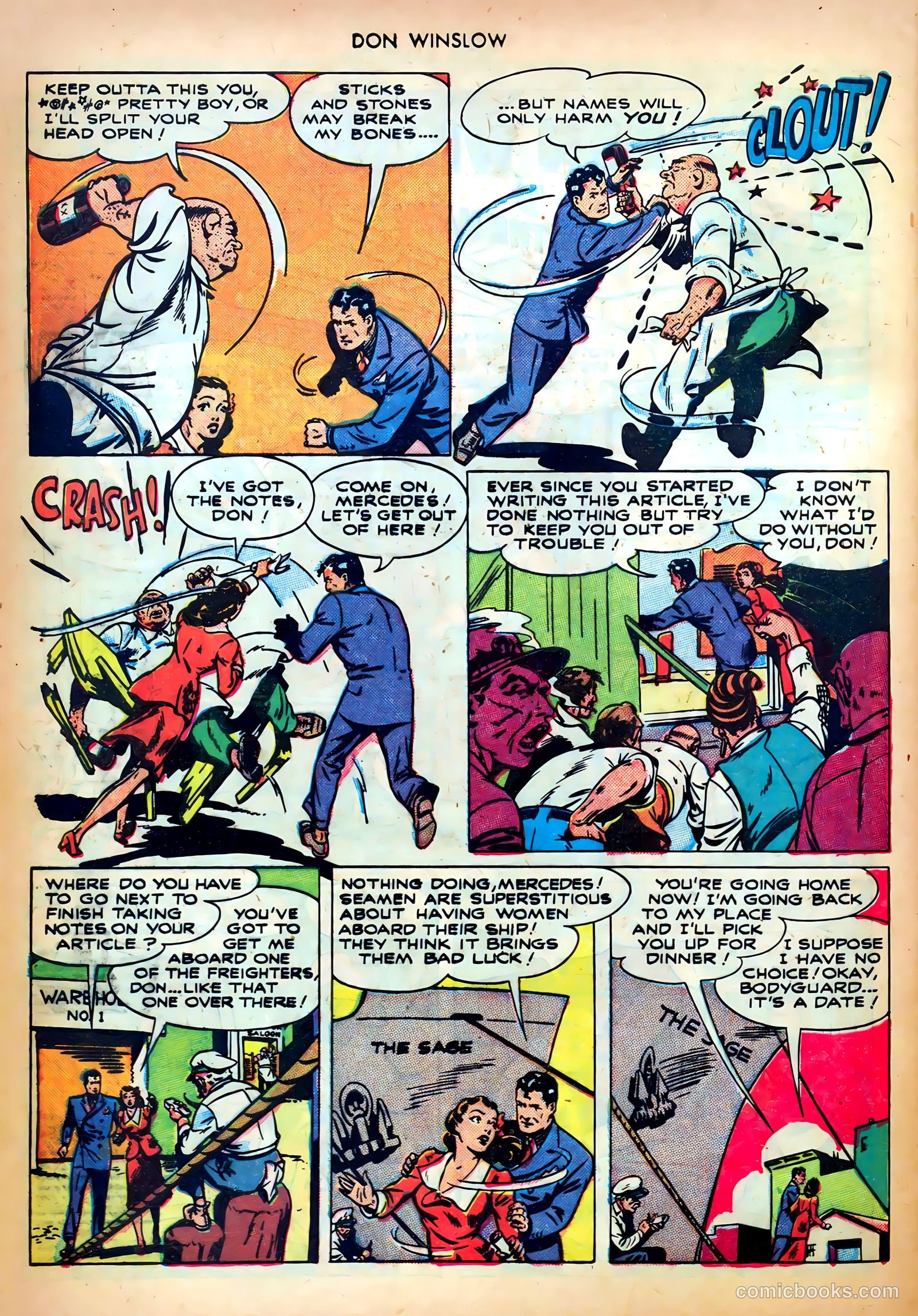 Don Winslow of the Navy #59 (1948) — page 28 of 36