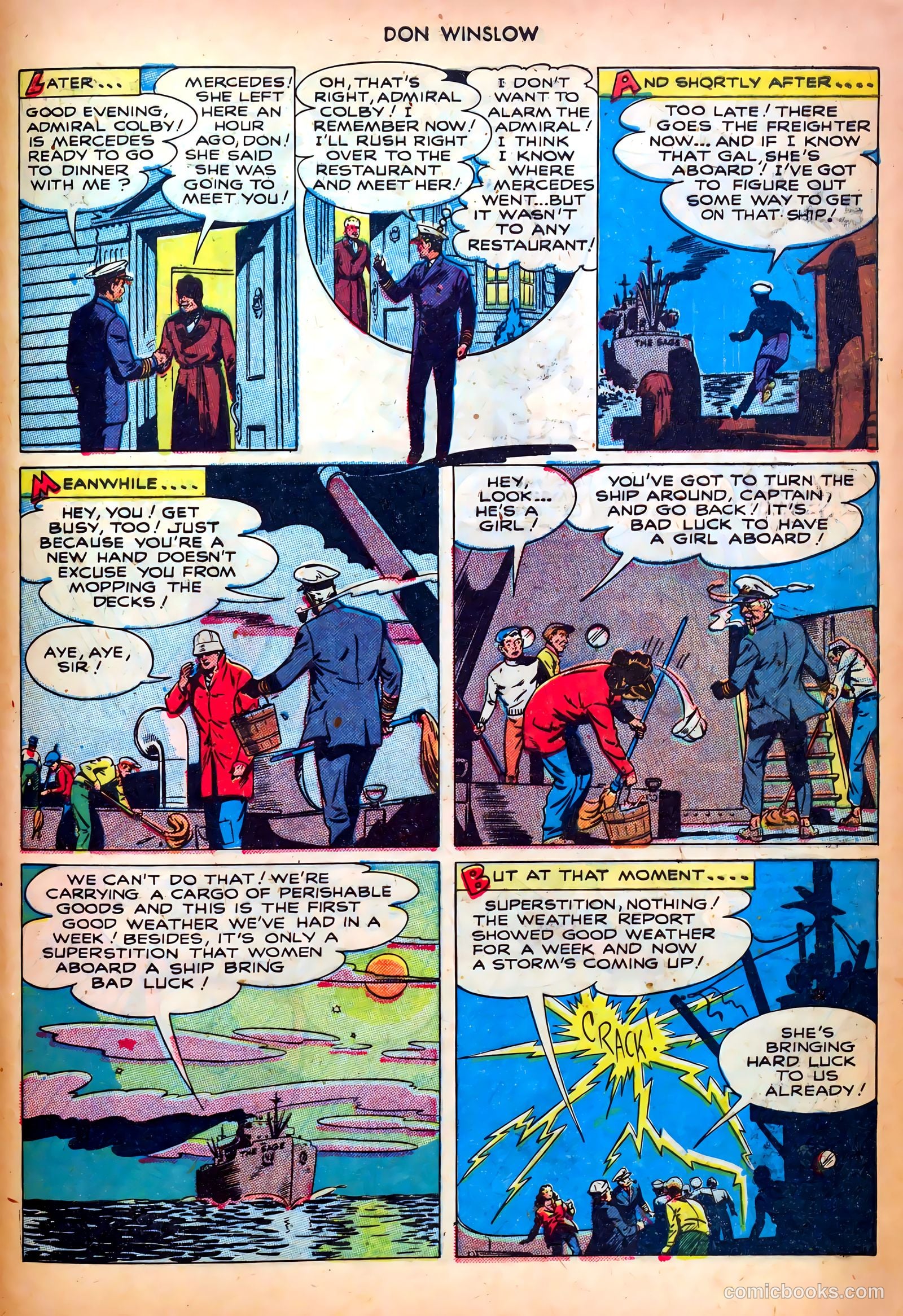 Don Winslow of the Navy #59 (1948) — page 29 of 36