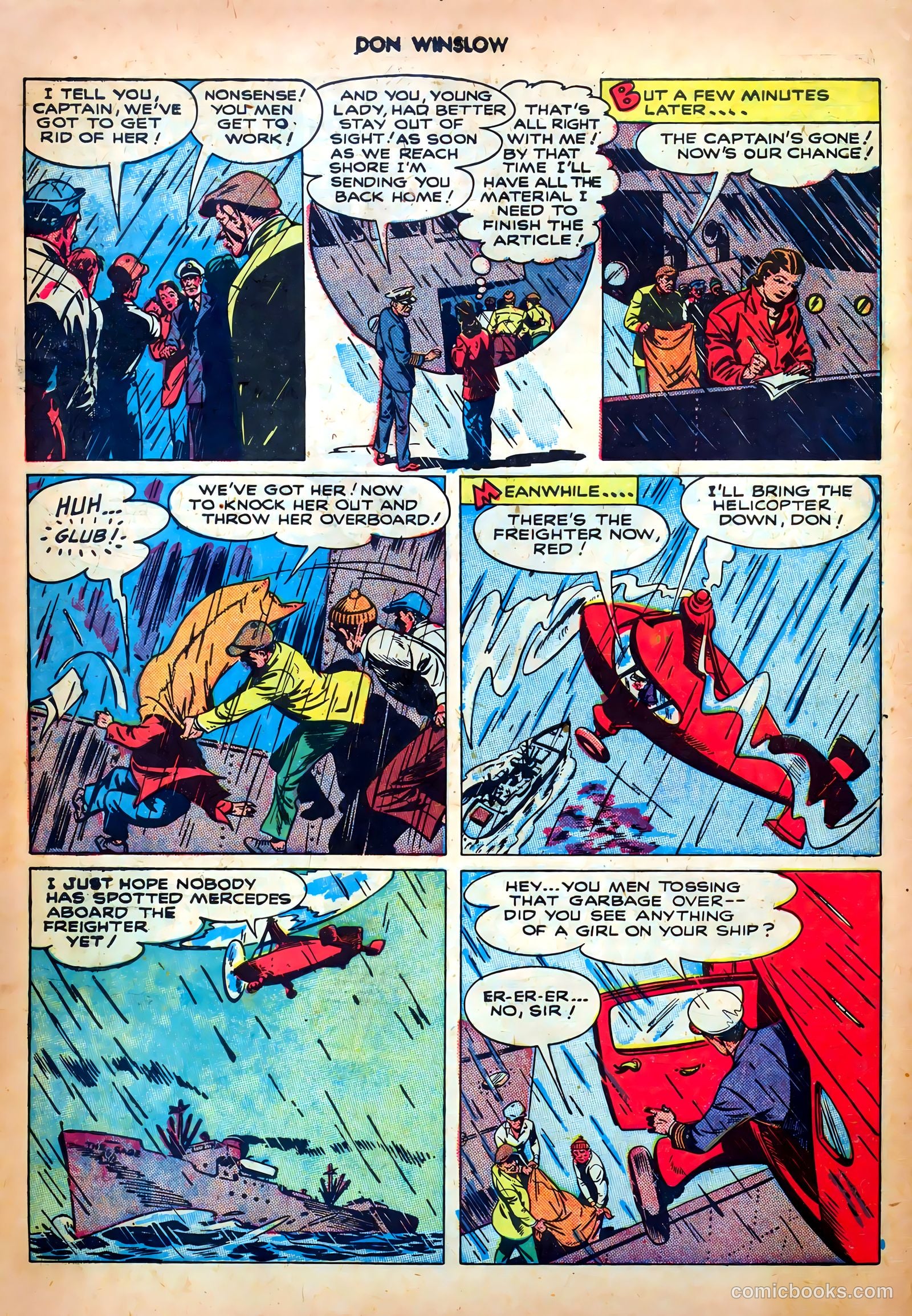 Don Winslow of the Navy #59 (1948) — page 30 of 36