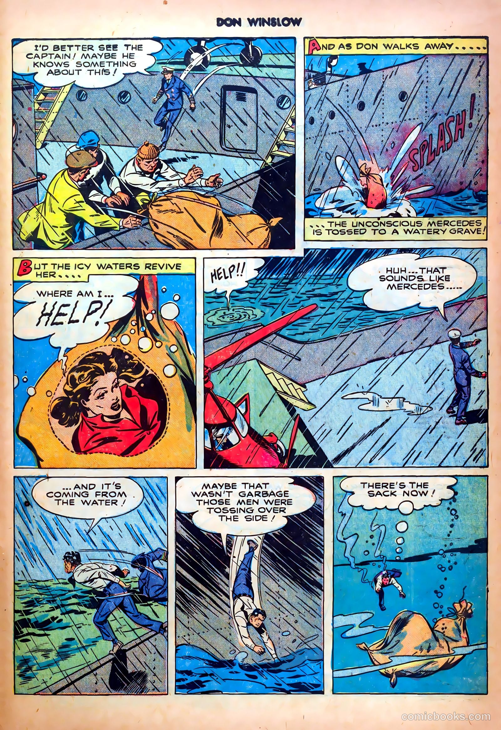 Don Winslow of the Navy #59 (1948) — page 31 of 36