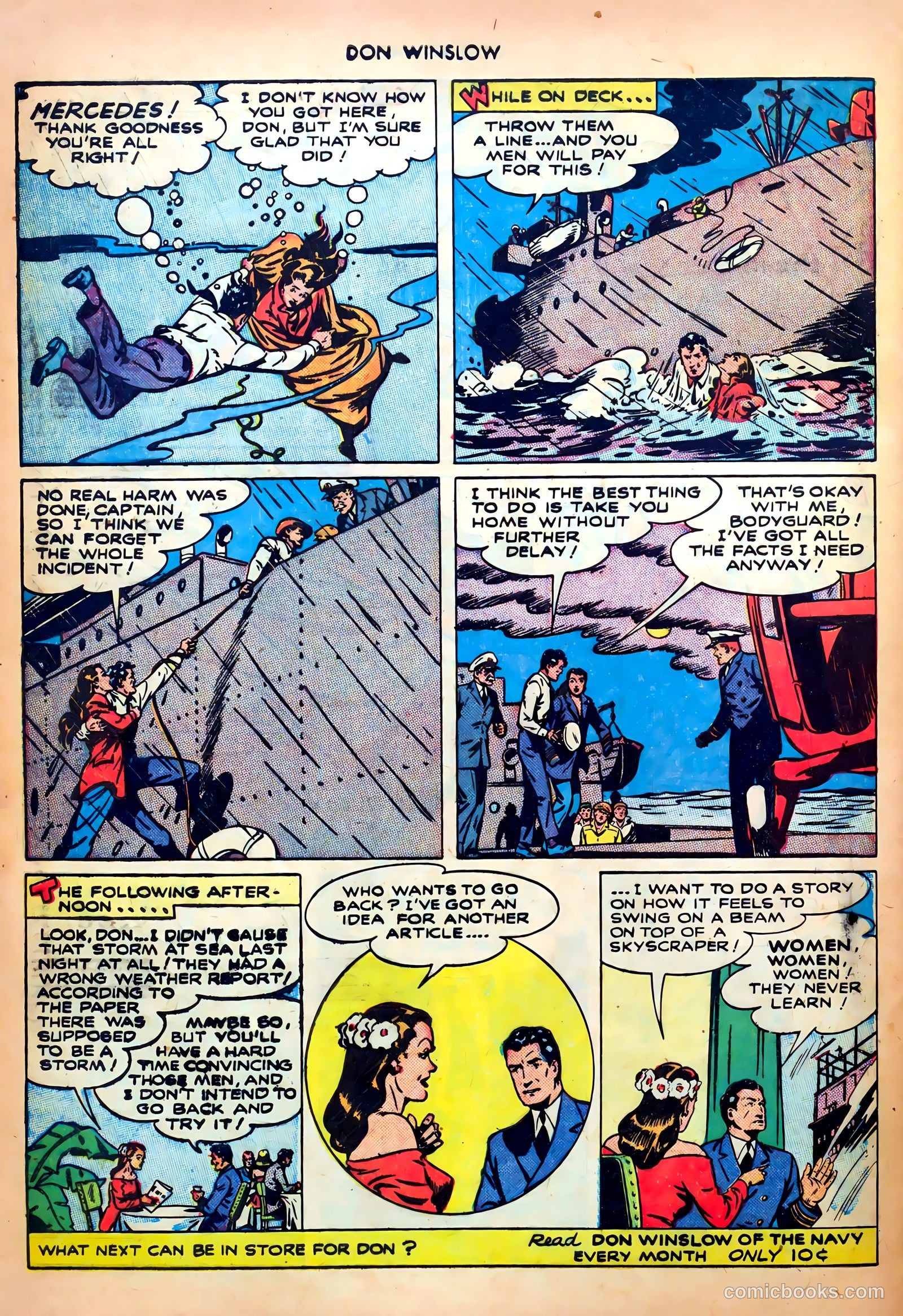 Don Winslow of the Navy #59 (1948) — page 32 of 36