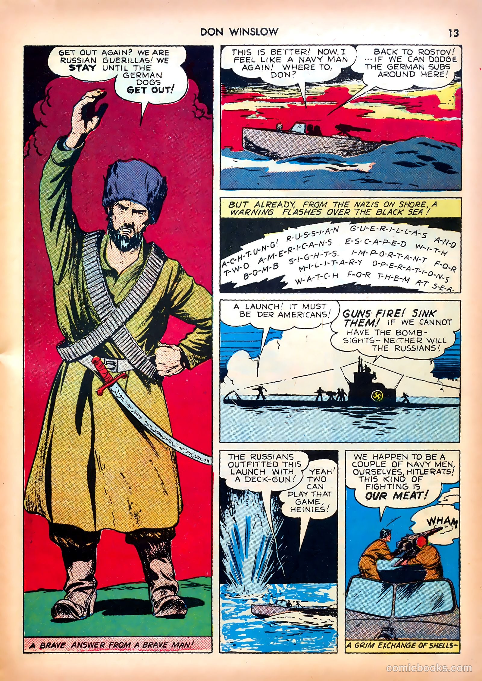 Don Winslow of the Navy #6 (1943) — page 13 of 67