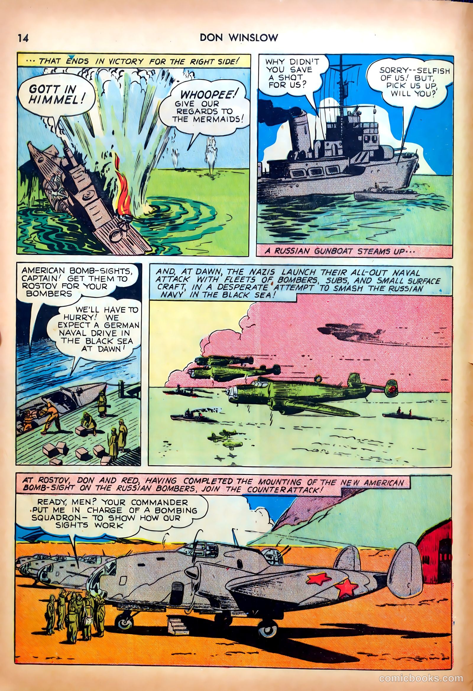 Don Winslow of the Navy #6 (1943) — page 14 of 67