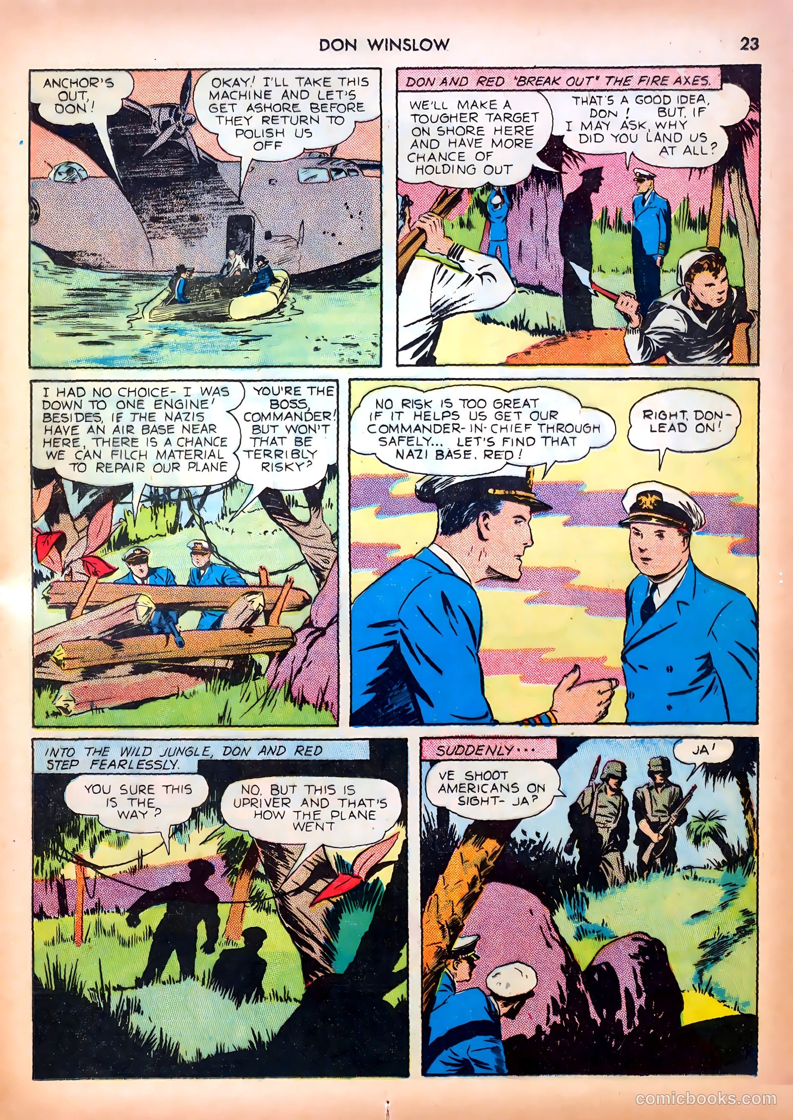 Don Winslow of the Navy #6 (1943) — page 23 of 67
