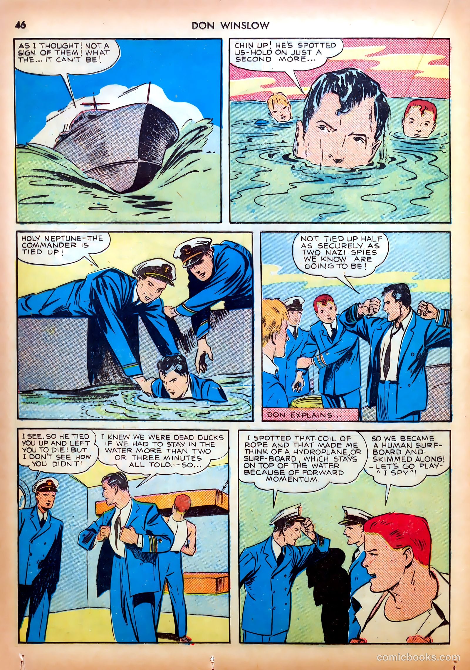 Don Winslow of the Navy #6 (1943) — page 45 of 67