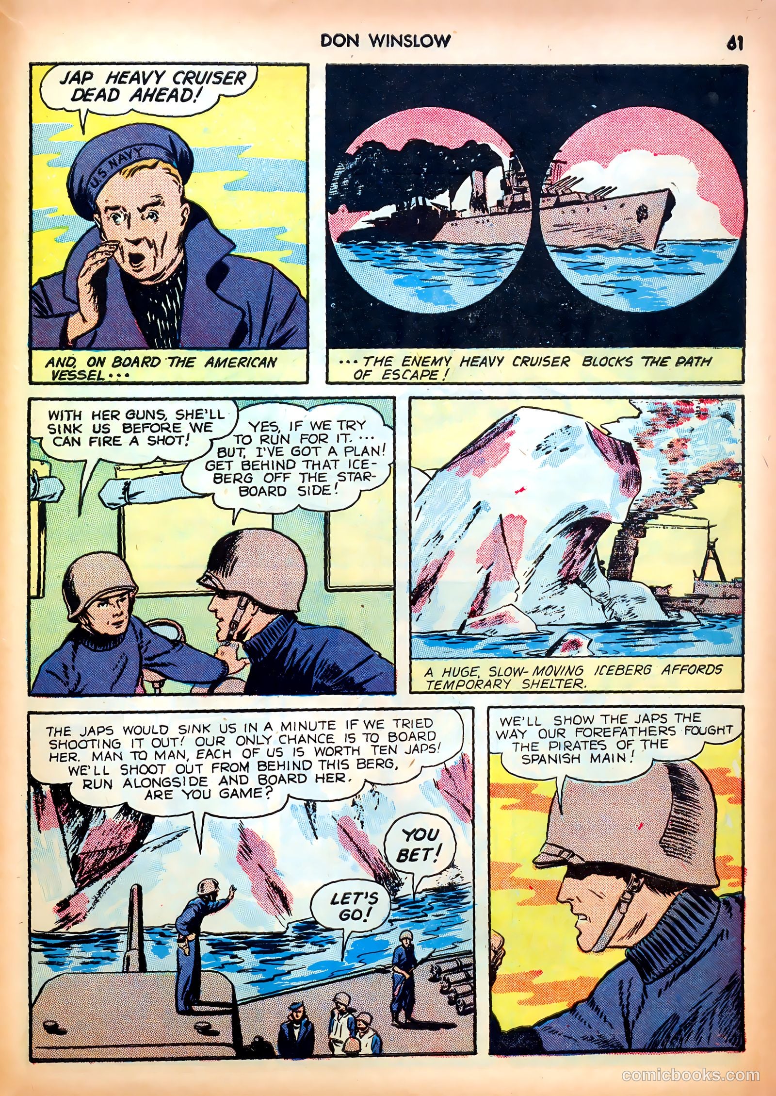 Don Winslow of the Navy #6 (1943) — page 60 of 67