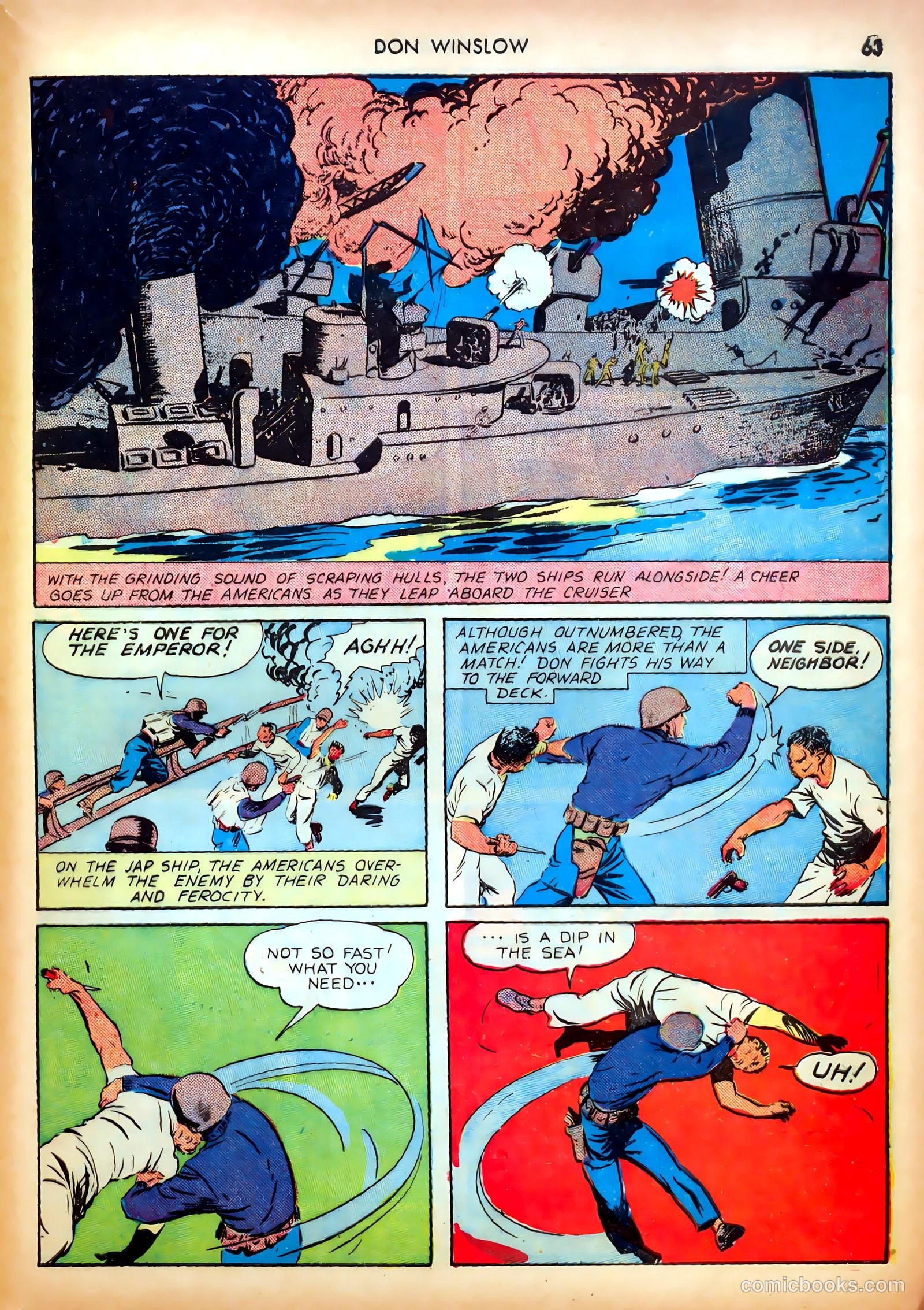 Don Winslow of the Navy #6 (1943) — page 62 of 67