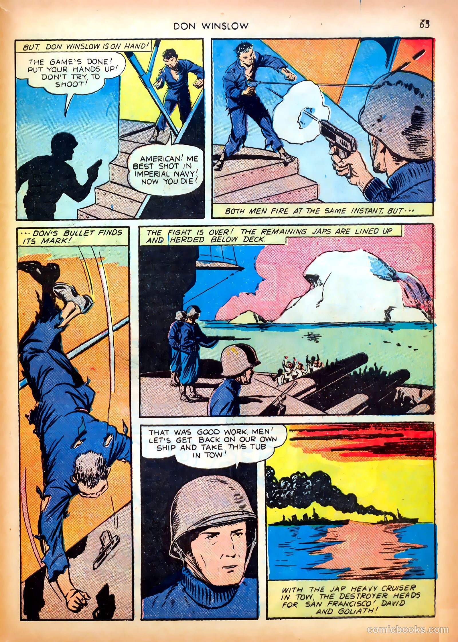 Don Winslow of the Navy #6 (1943) — page 64 of 67