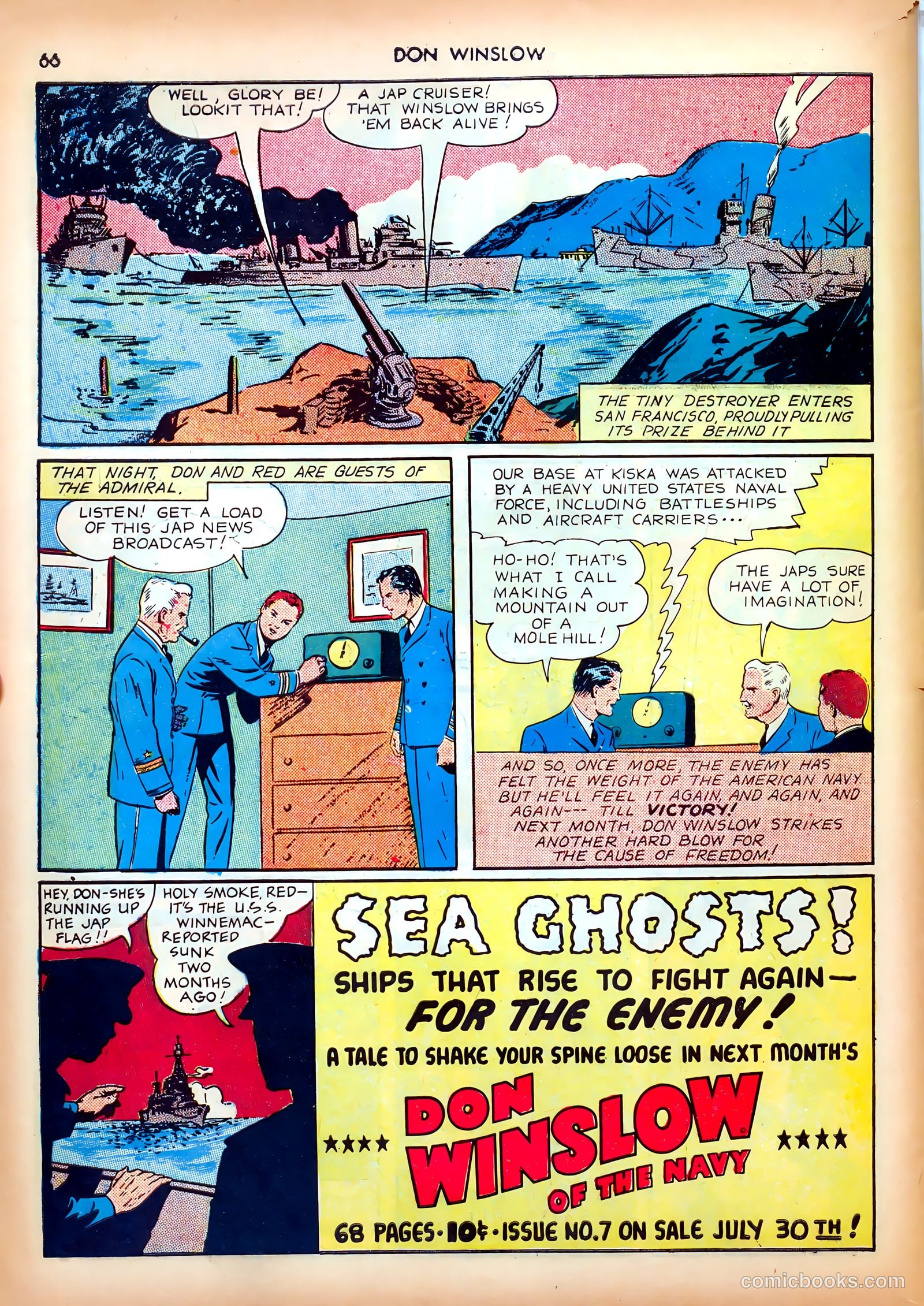 Don Winslow of the Navy #6 (1943) — page 65 of 67