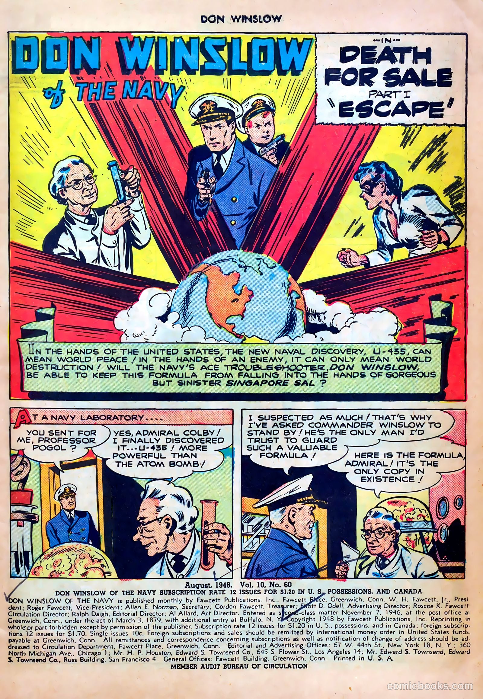 Don Winslow of the Navy #60 (1948) — page 3 of 36