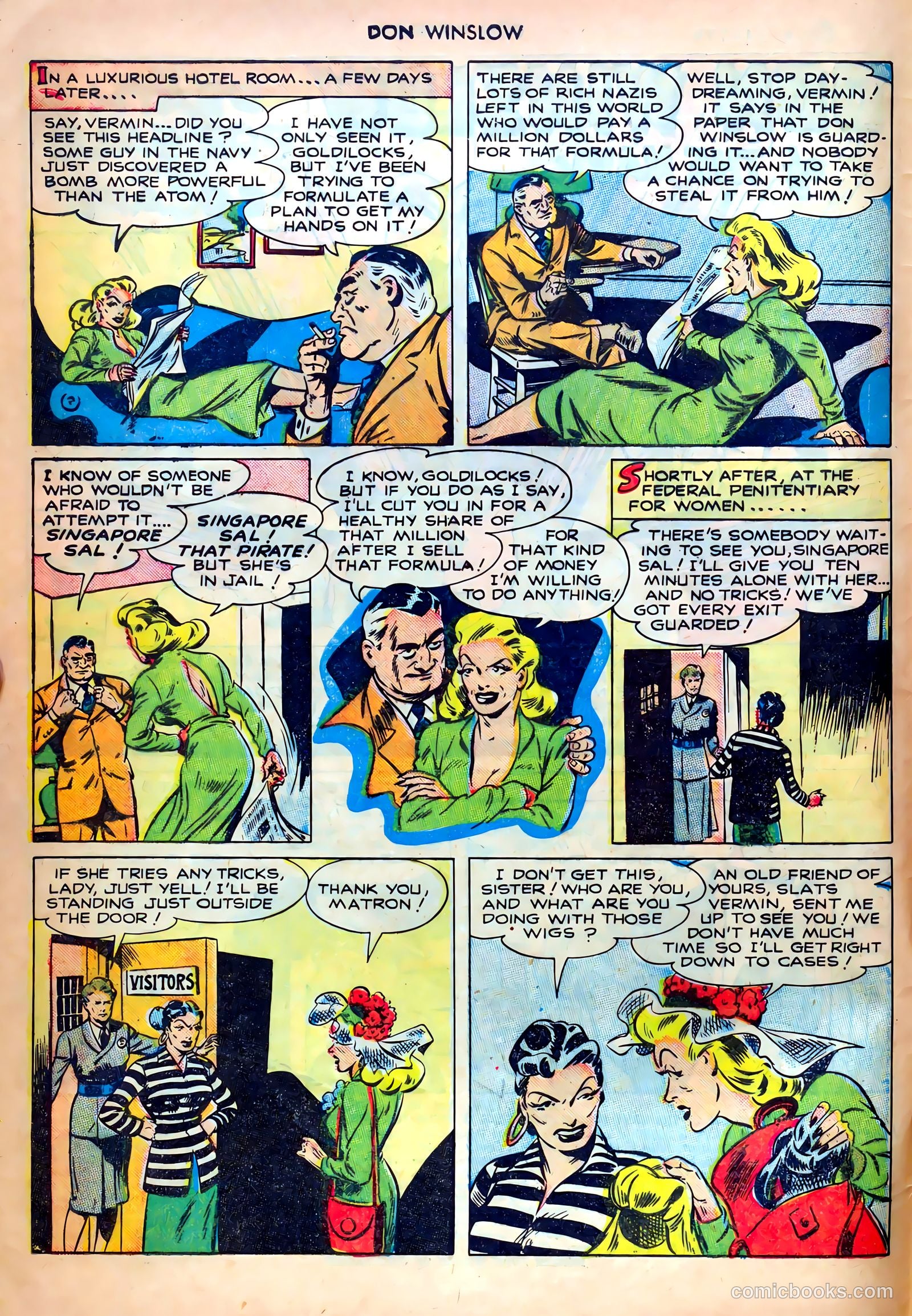 Don Winslow of the Navy #60 (1948) — page 4 of 36
