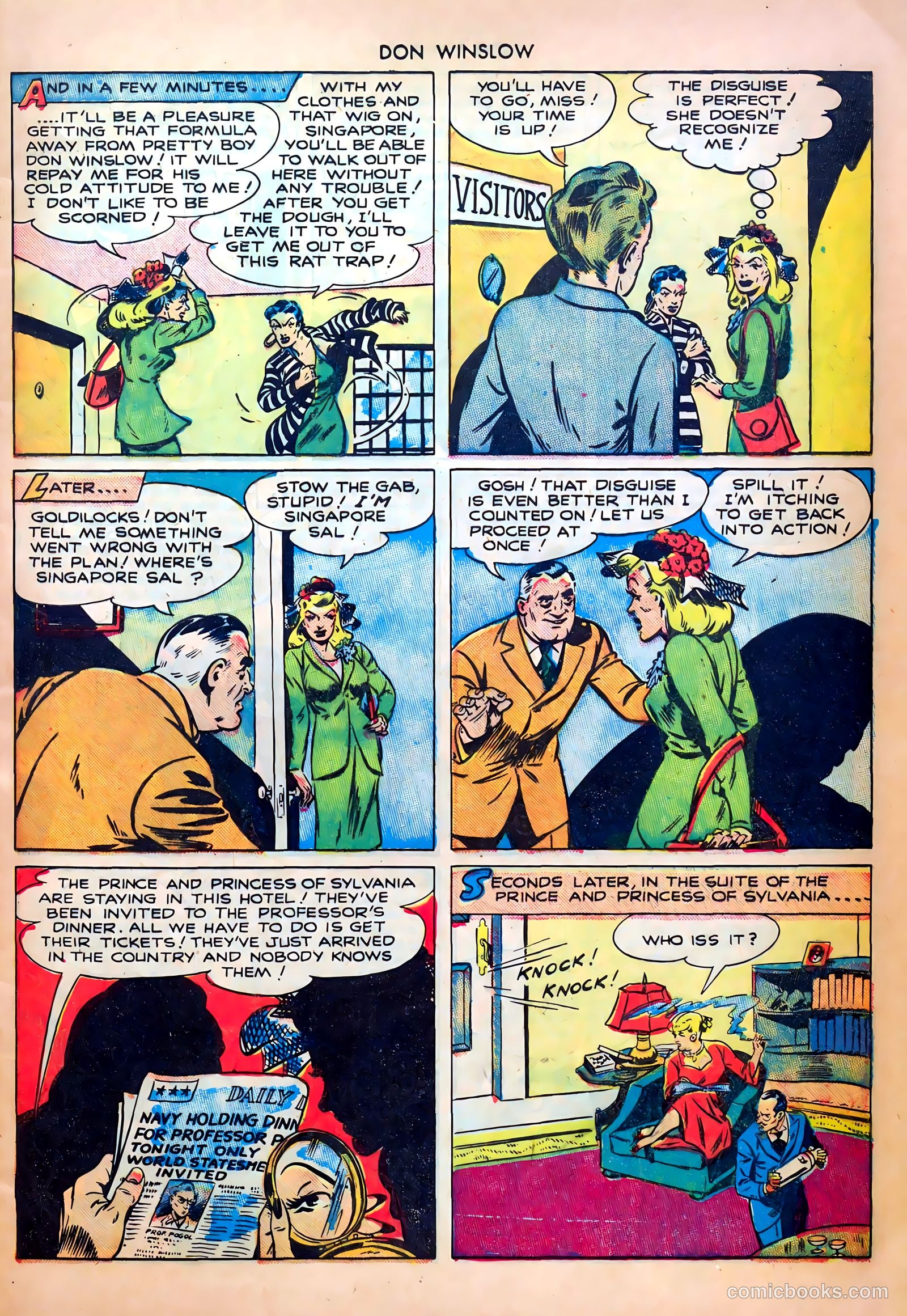 Don Winslow of the Navy #60 (1948) — page 5 of 36