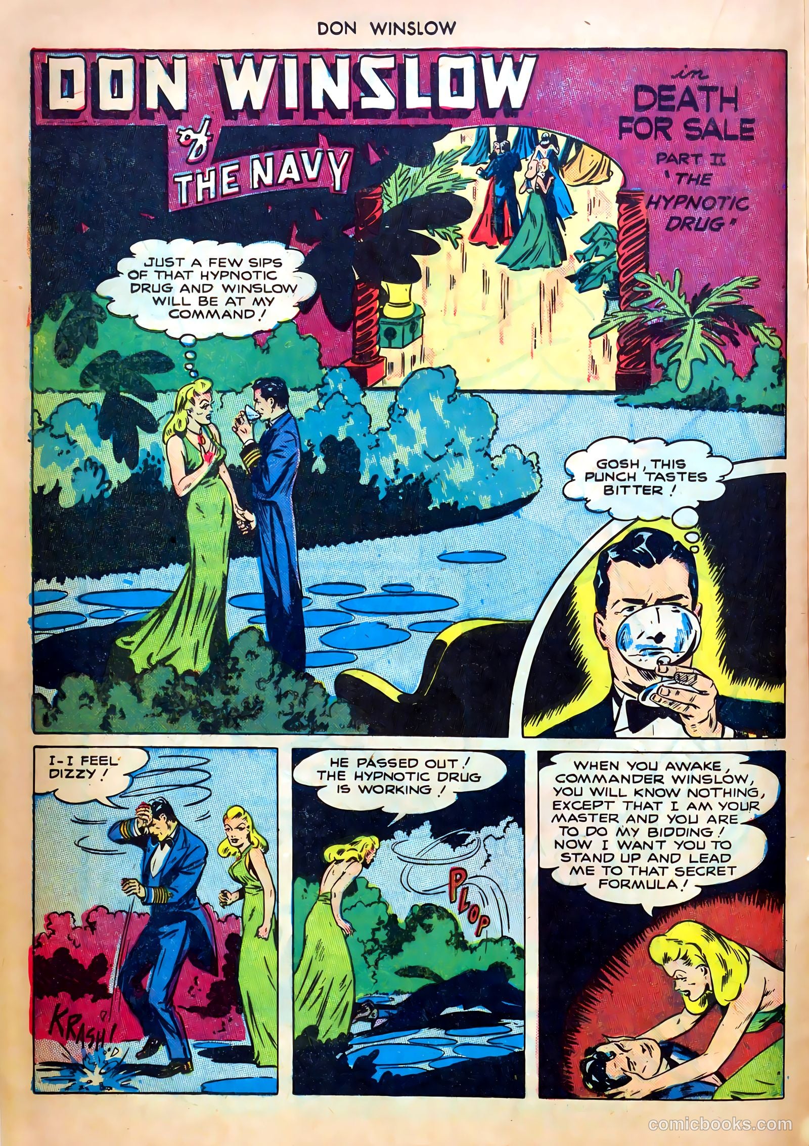 Don Winslow of the Navy #60 (1948) — page 16 of 36