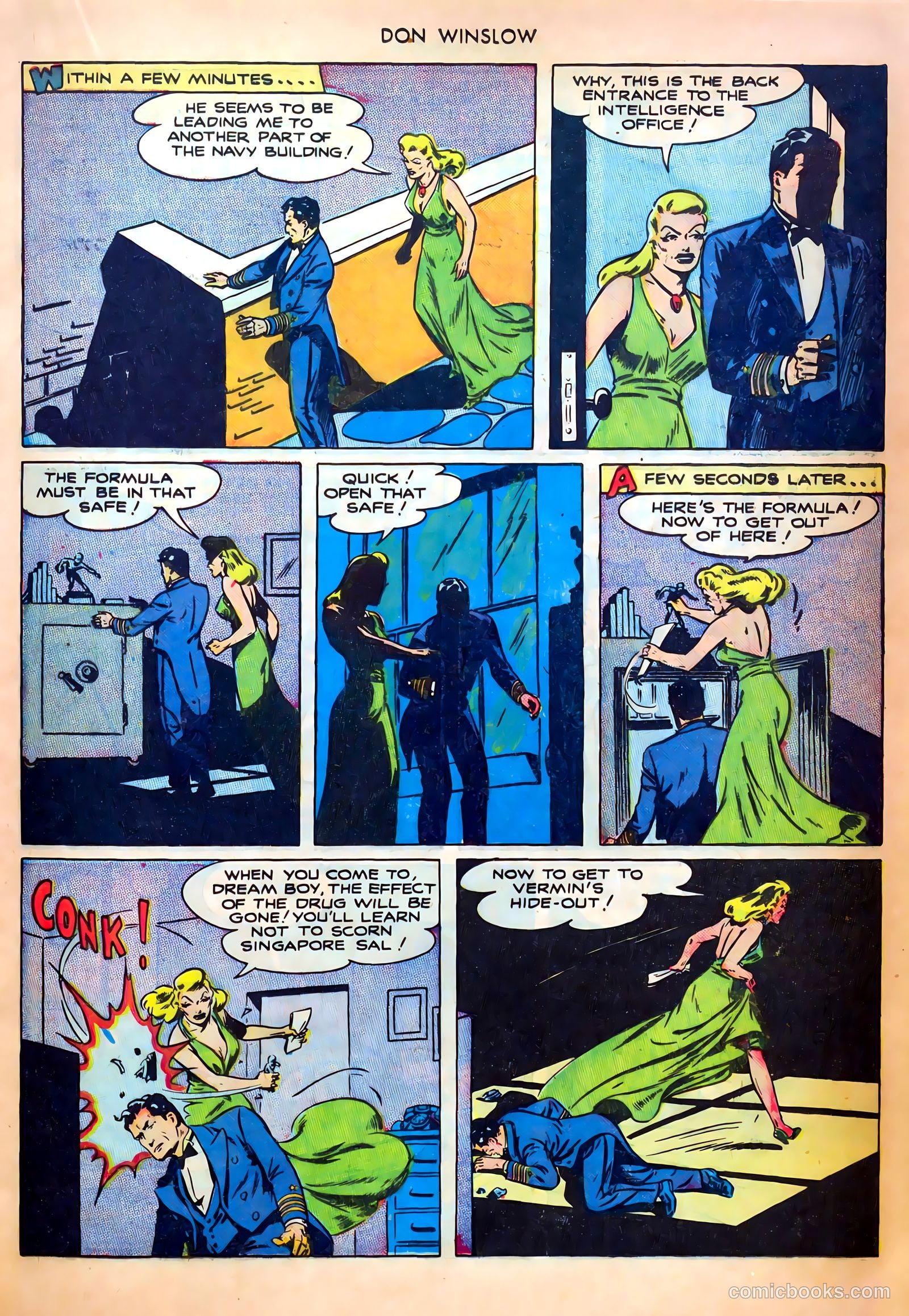 Don Winslow of the Navy #60 (1948) — page 17 of 36