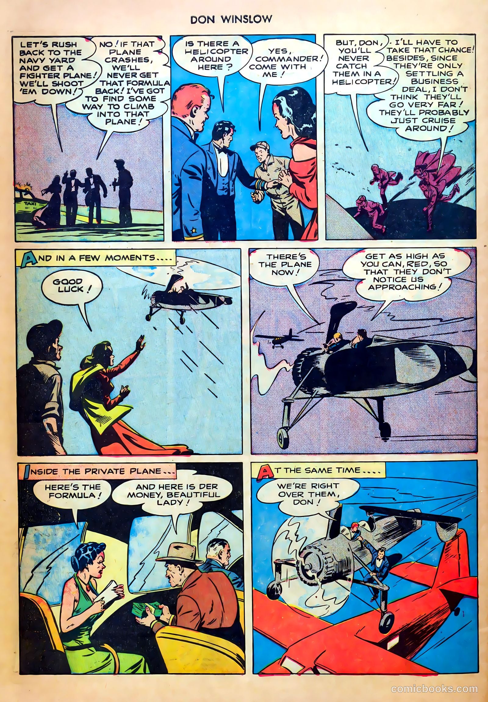 Don Winslow of the Navy #60 (1948) — page 30 of 36