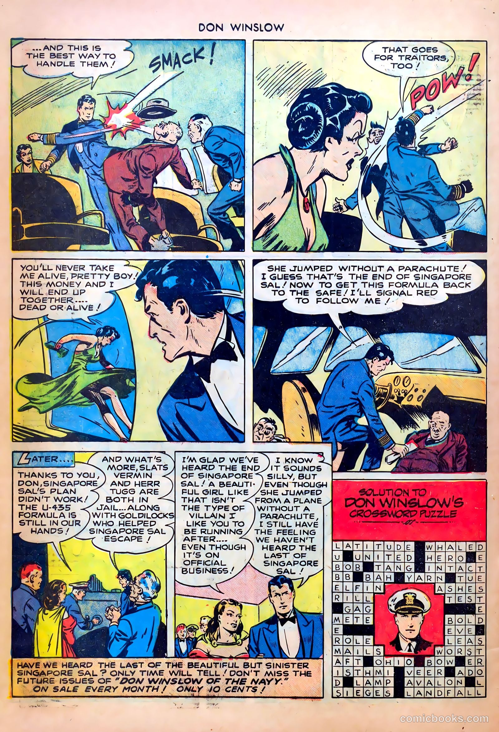 Don Winslow of the Navy #60 (1948) — page 32 of 36