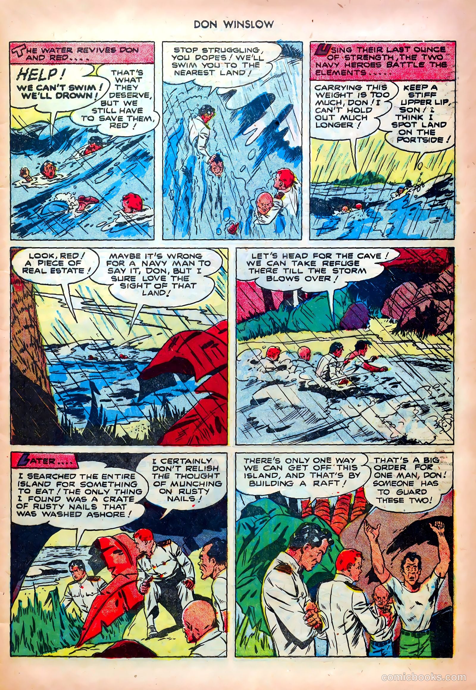 Don Winslow of the Navy #61 (1948) — page 5 of 36
