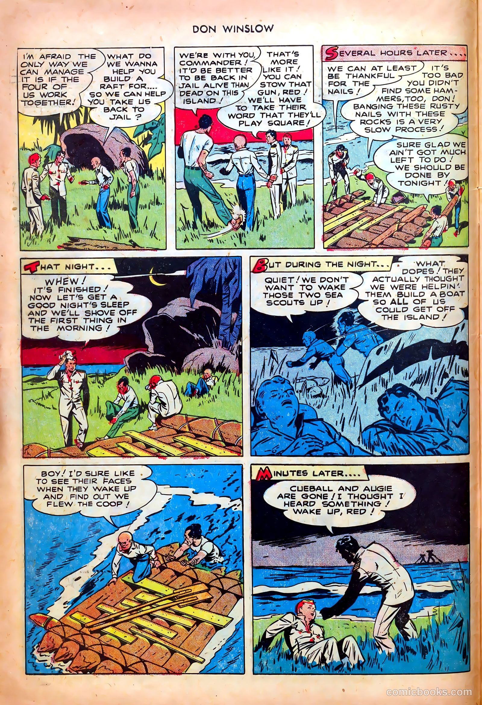 Don Winslow of the Navy #61 (1948) — page 6 of 36