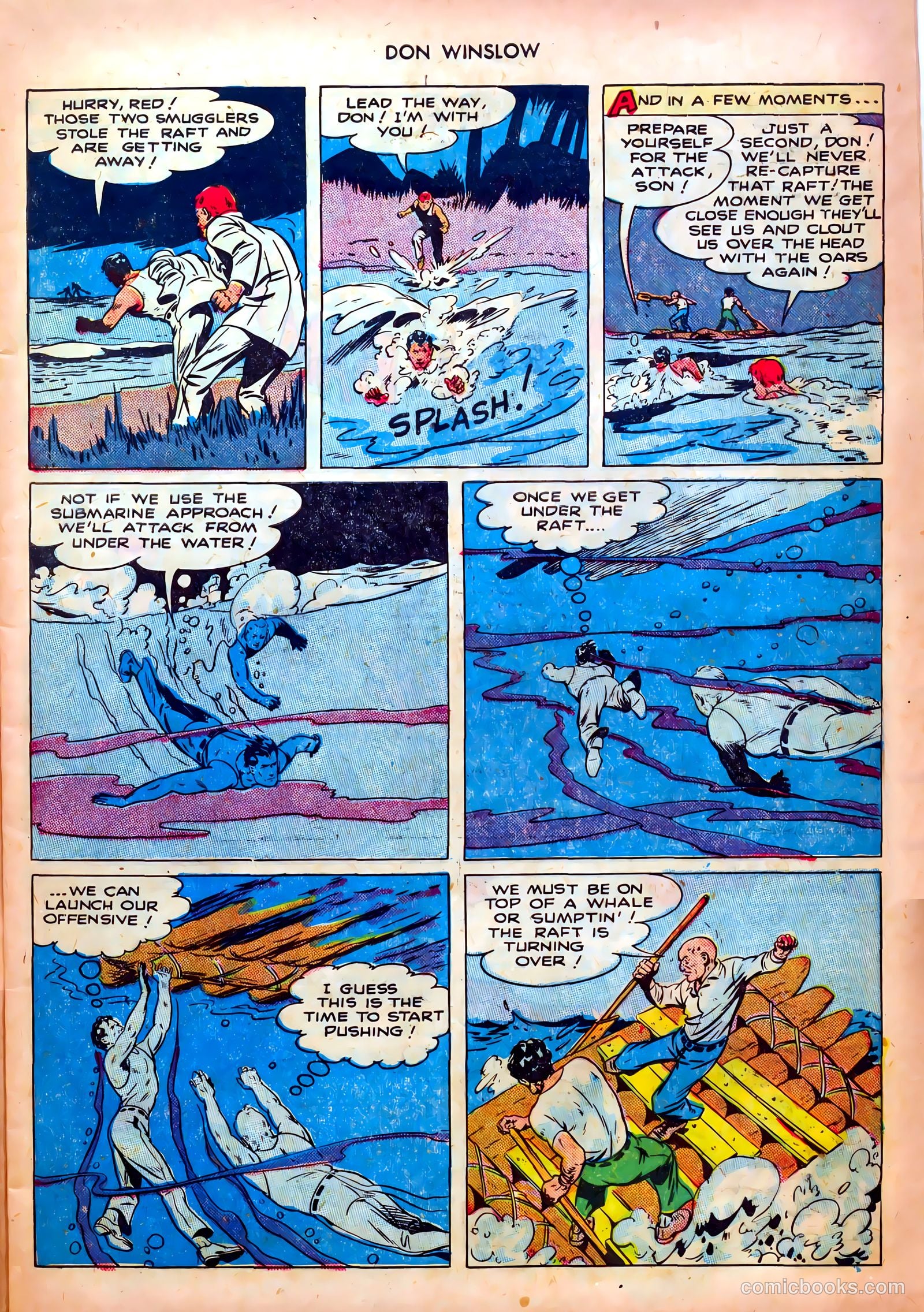 Don Winslow of the Navy #61 (1948) — page 7 of 36