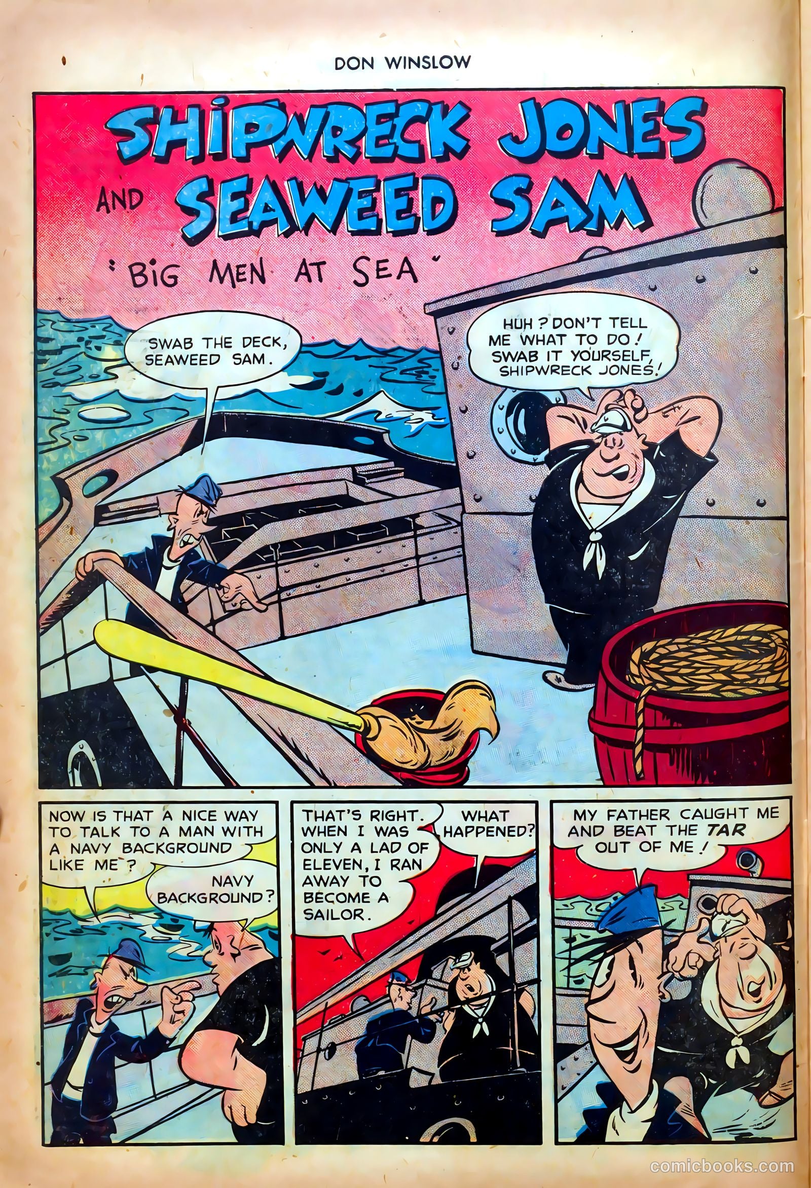 Don Winslow of the Navy #61 (1948) — page 10 of 36