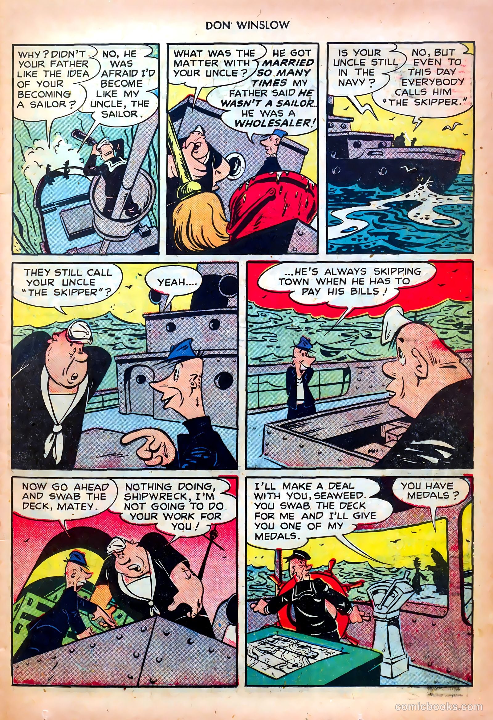 Don Winslow of the Navy #61 (1948) — page 11 of 36