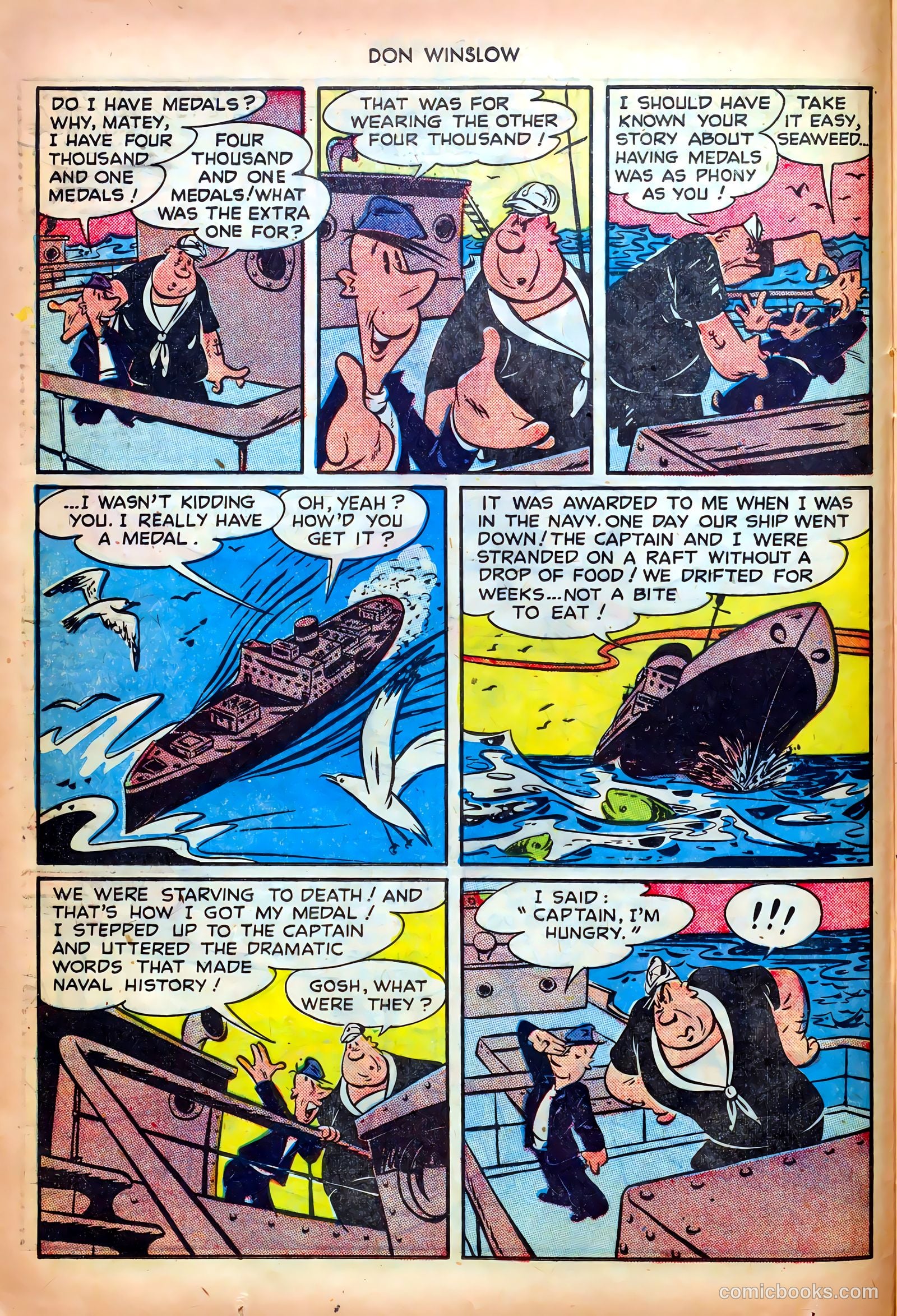 Don Winslow of the Navy #61 (1948) — page 12 of 36