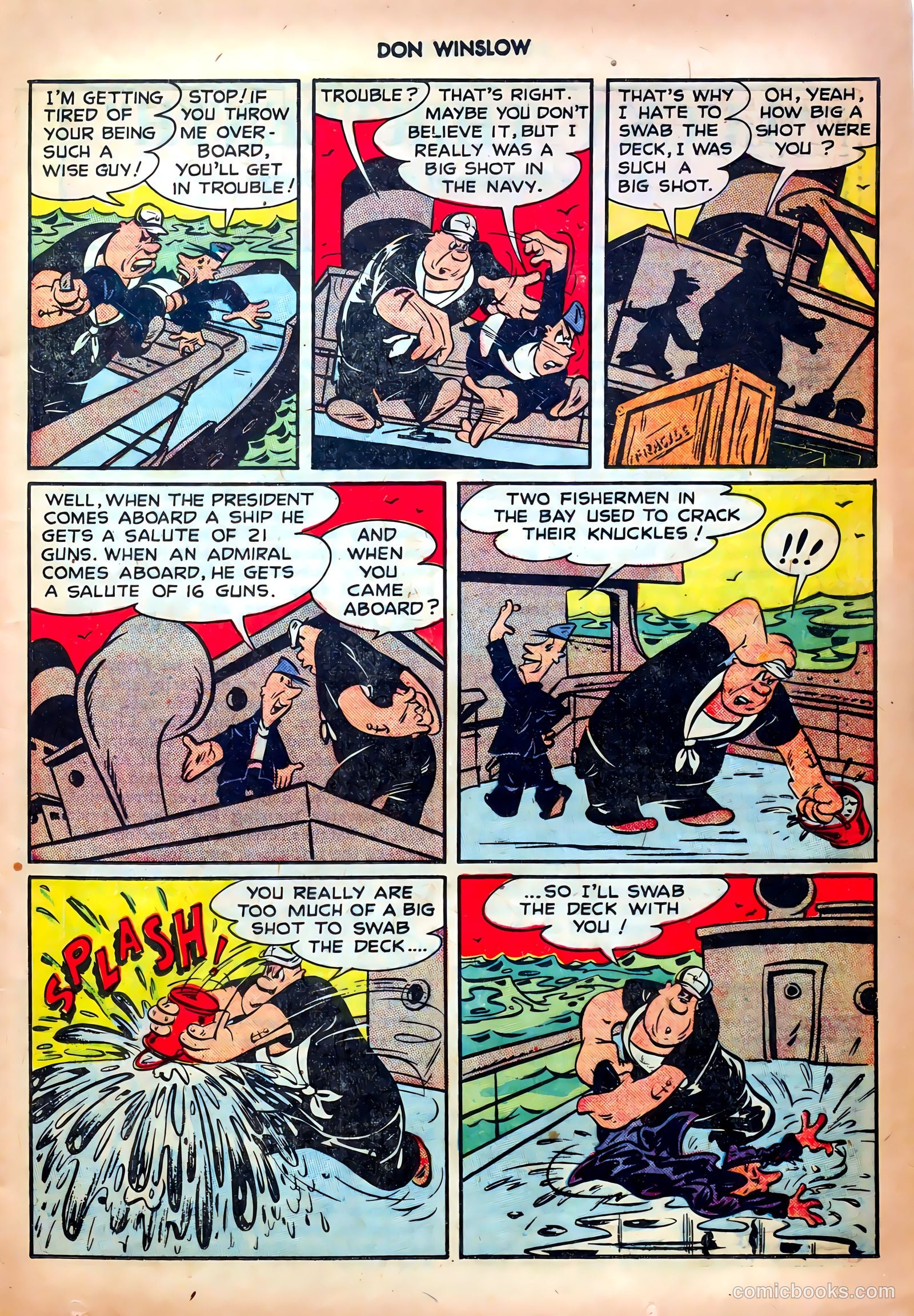 Don Winslow of the Navy #61 (1948) — page 13 of 36