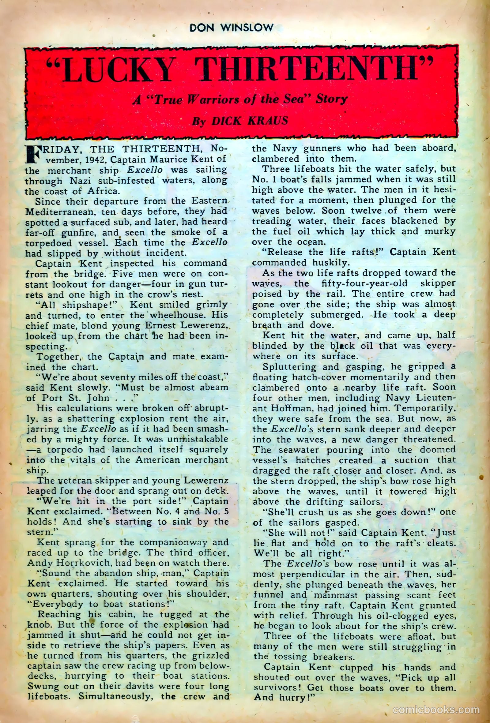 Don Winslow of the Navy #61 (1948) — page 14 of 36