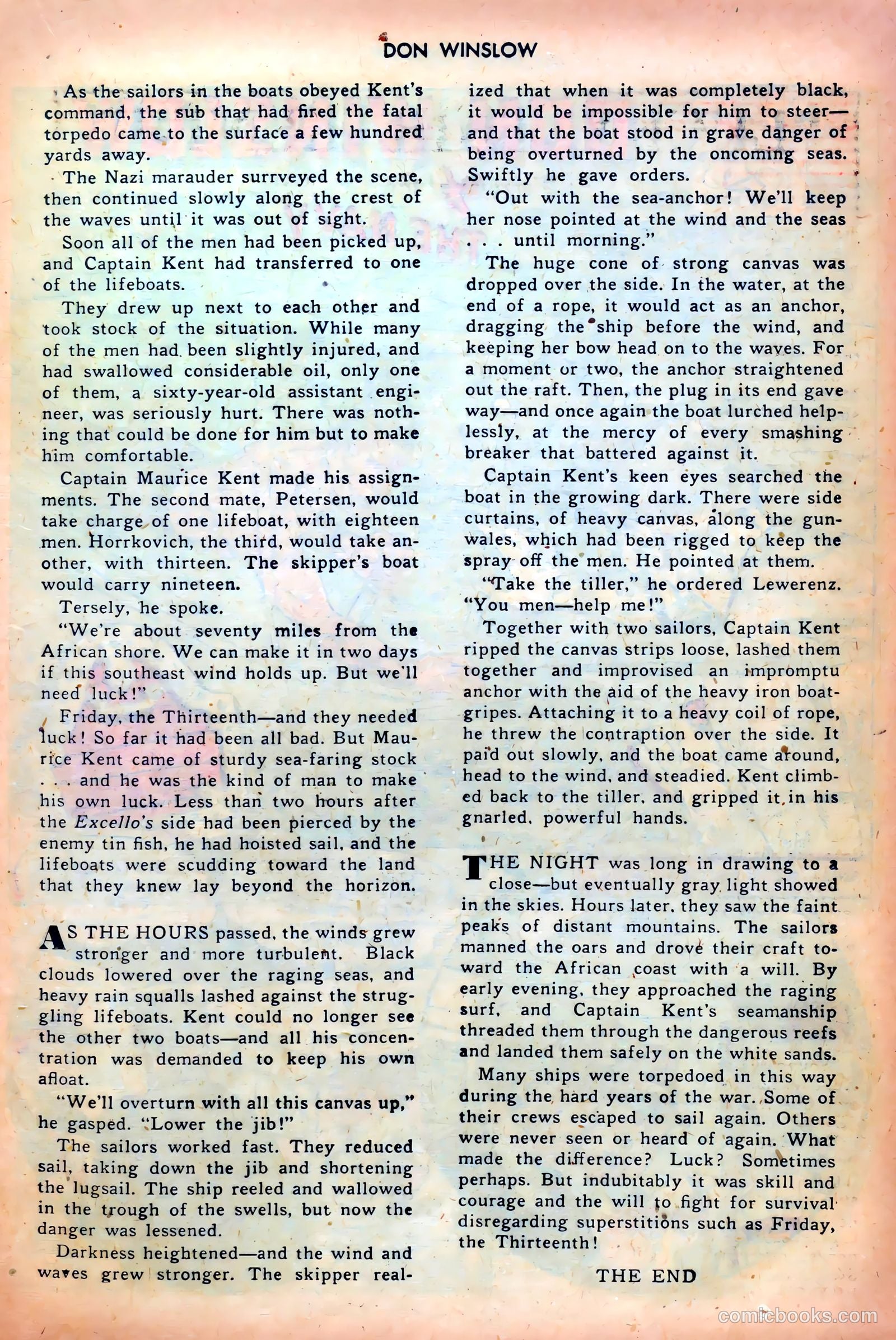 Don Winslow of the Navy #61 (1948) — page 15 of 36