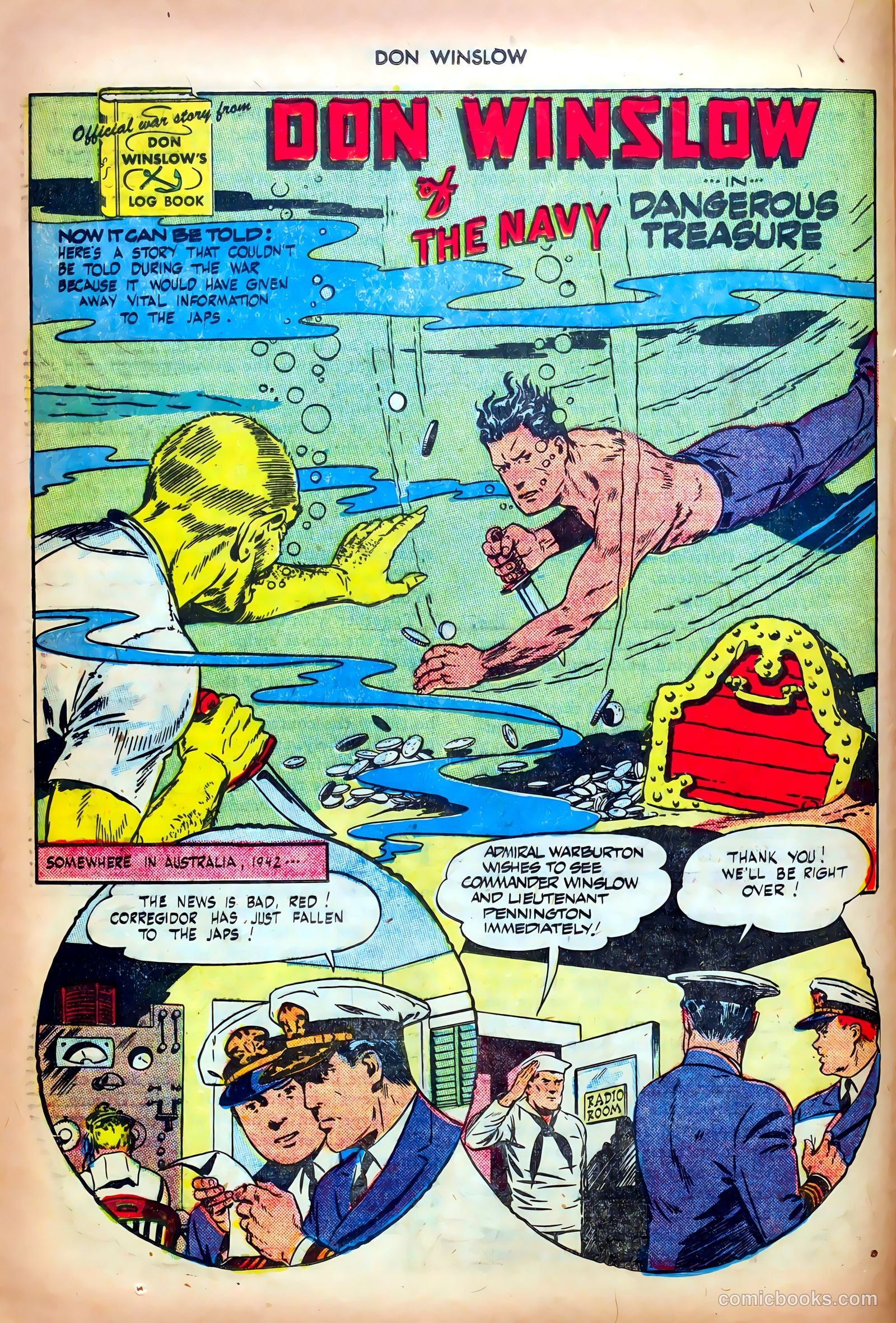 Don Winslow of the Navy #61 (1948) — page 16 of 36
