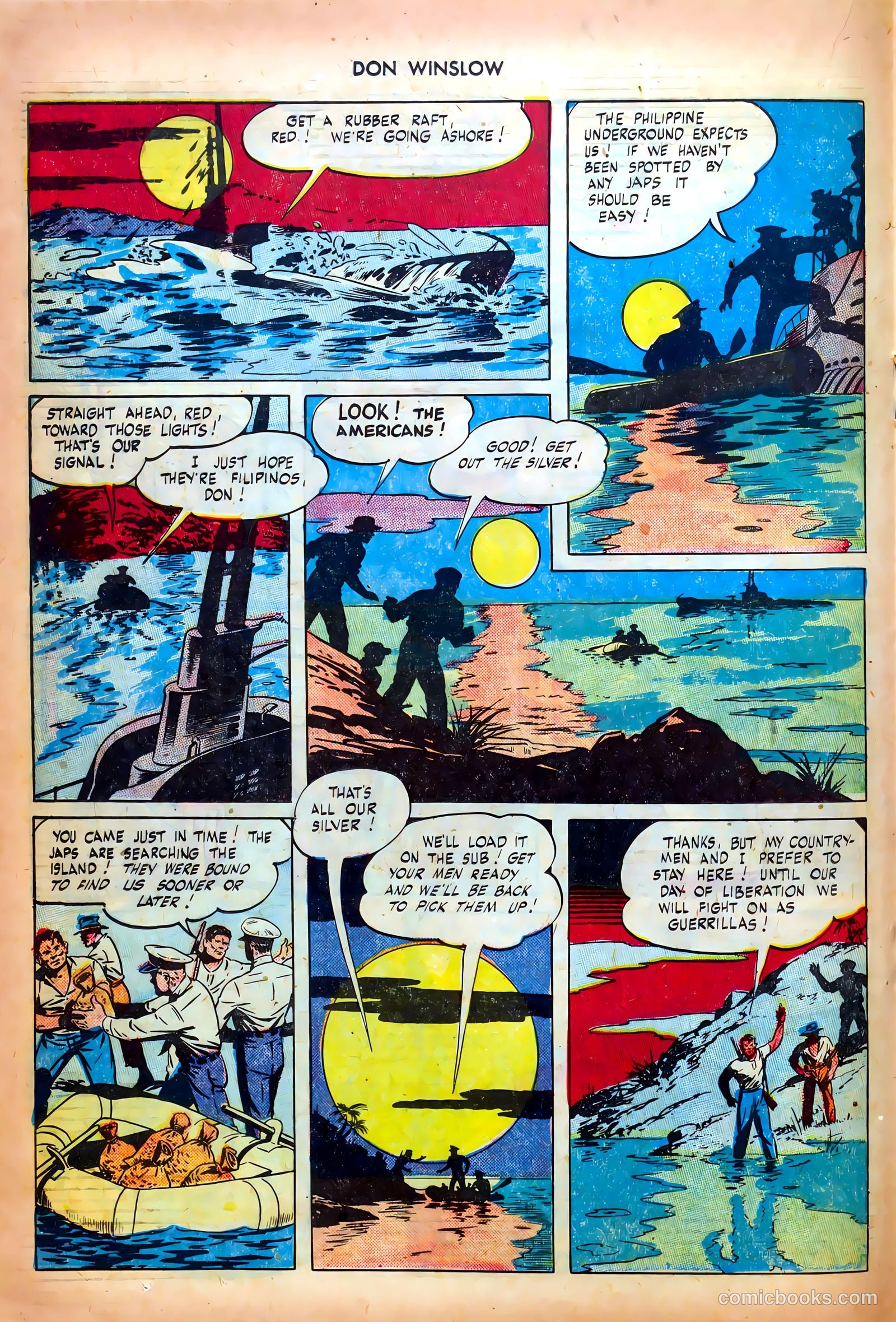 Don Winslow of the Navy #61 (1948) — page 18 of 36