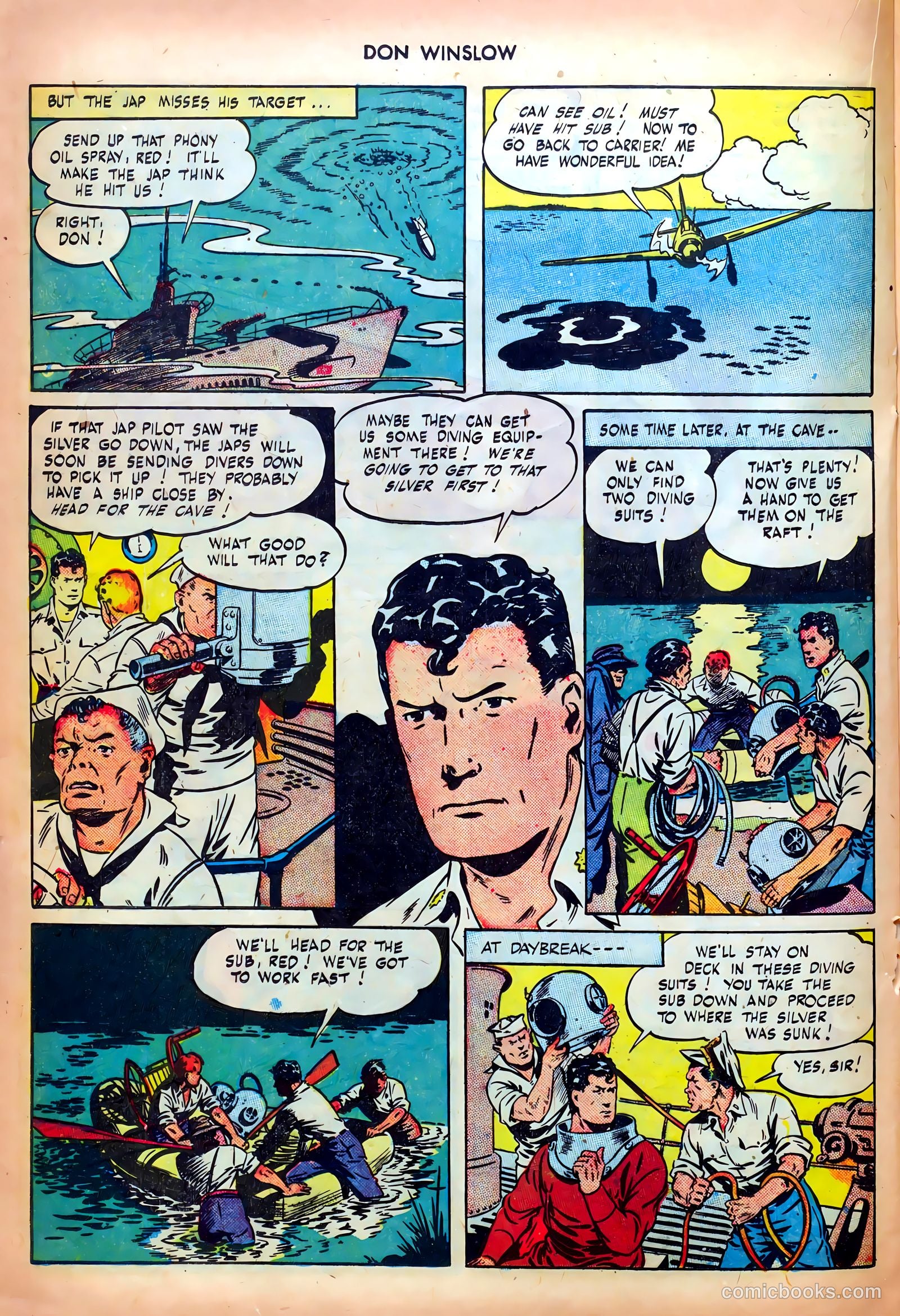 Don Winslow of the Navy #61 (1948) — page 20 of 36