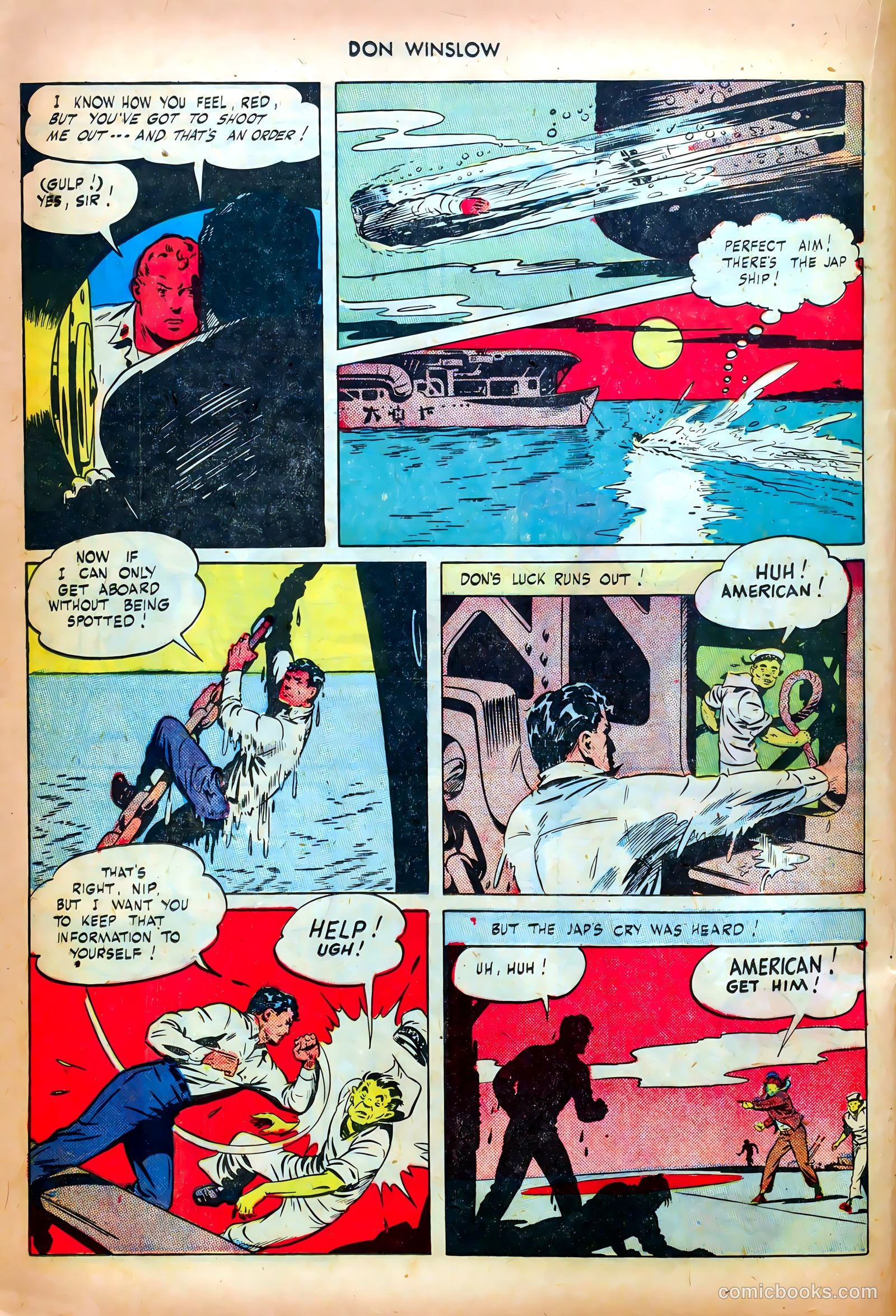 Don Winslow of the Navy #61 (1948) — page 22 of 36