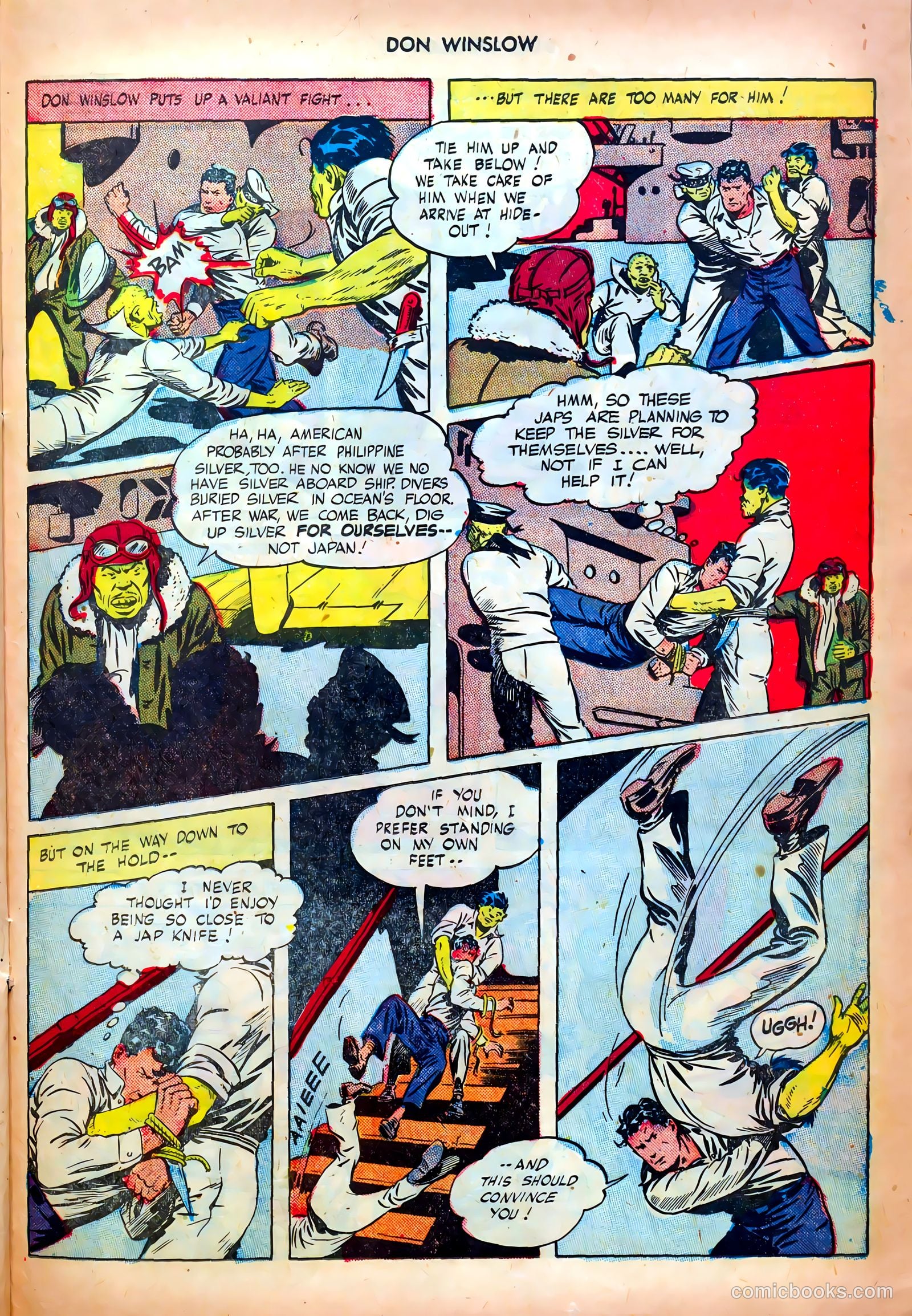 Don Winslow of the Navy #61 (1948) — page 23 of 36