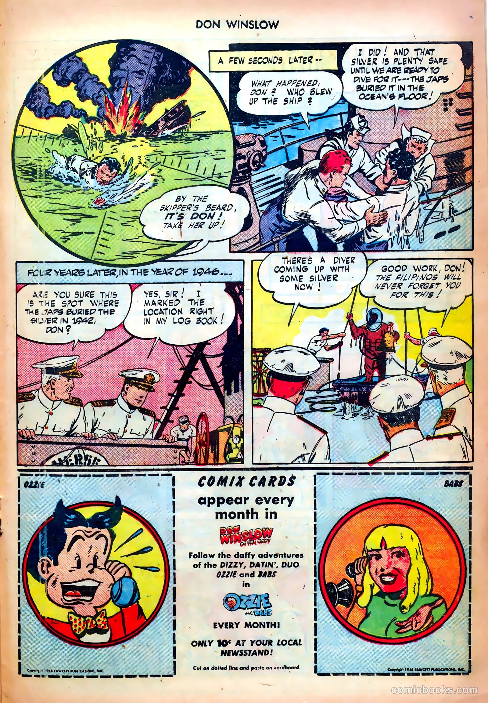 Don Winslow of the Navy #61 (1948) — page 25 of 36