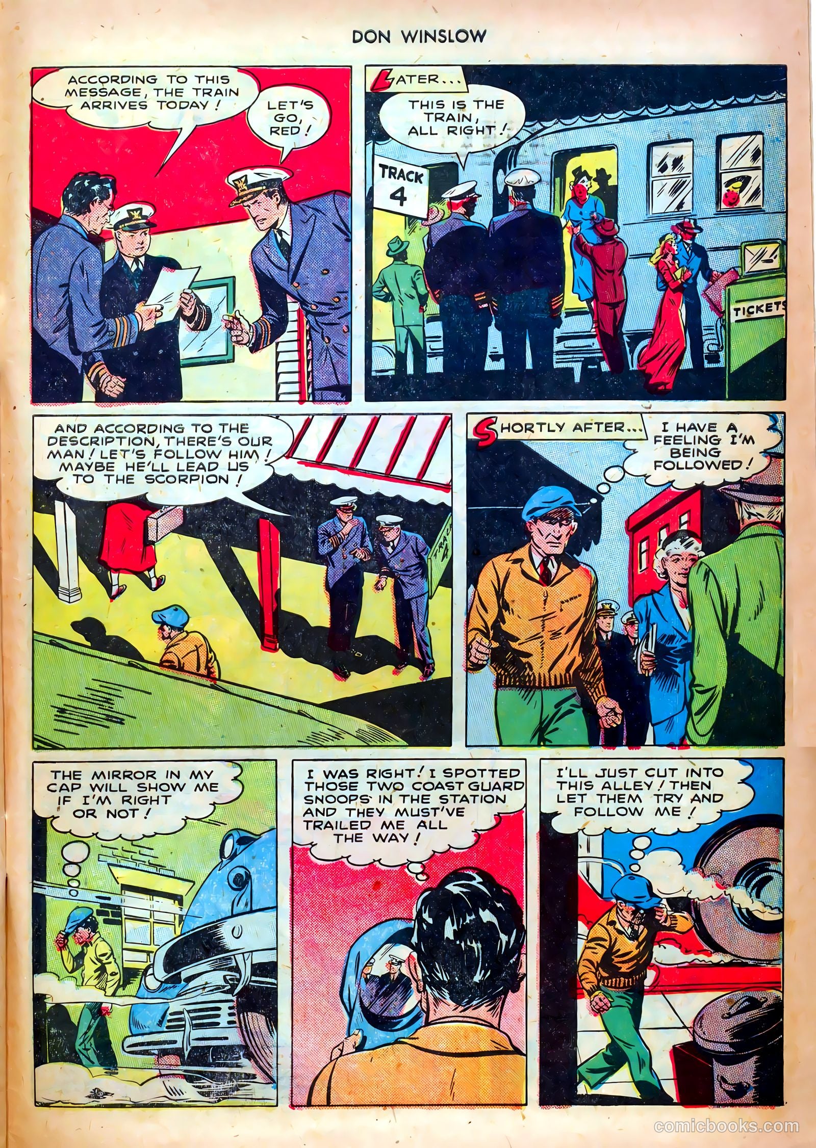 Don Winslow of the Navy #61 (1948) — page 31 of 36