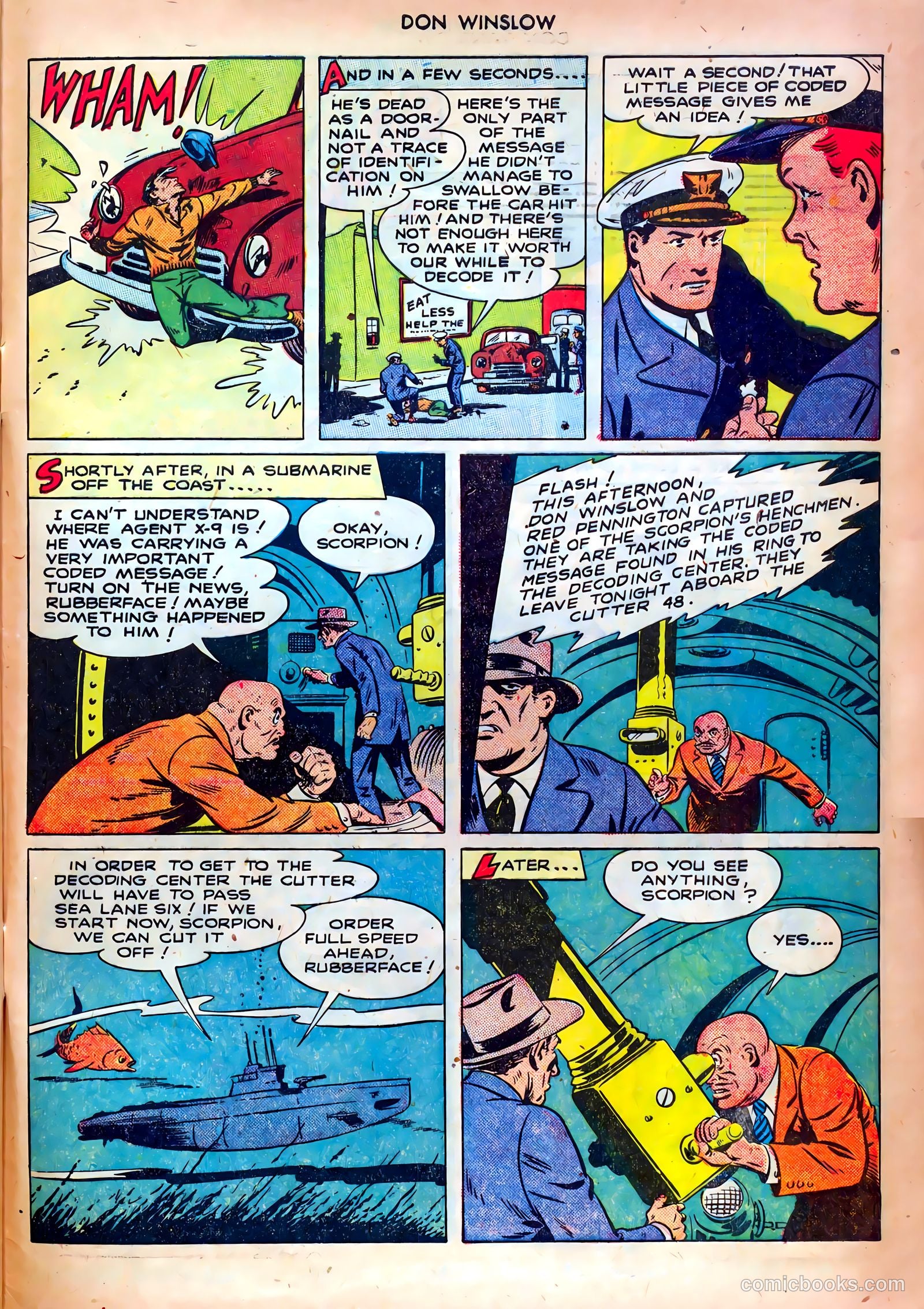 Don Winslow of the Navy #61 (1948) — page 33 of 36
