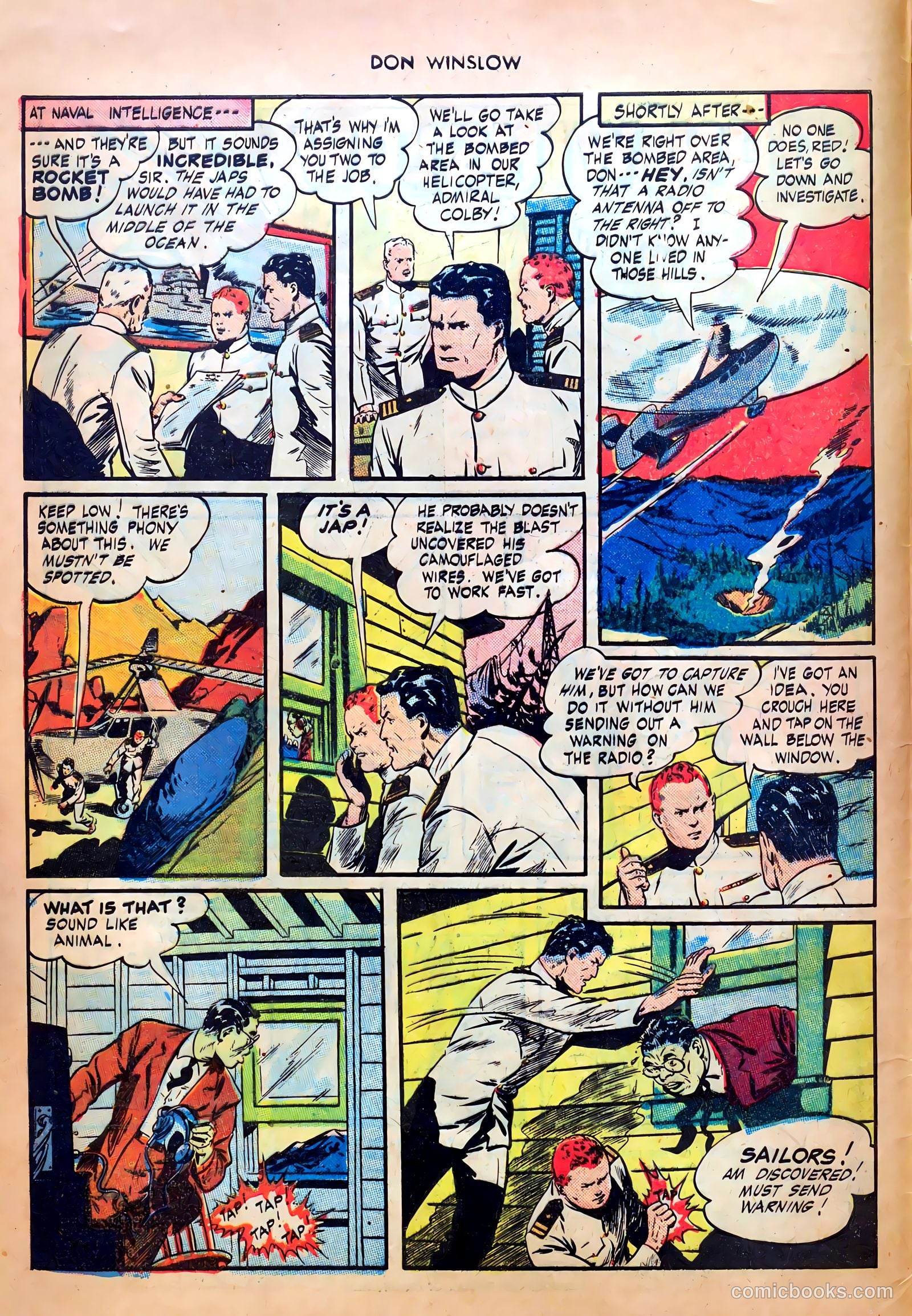 Don Winslow of the Navy #62 (1948) — page 4 of 36