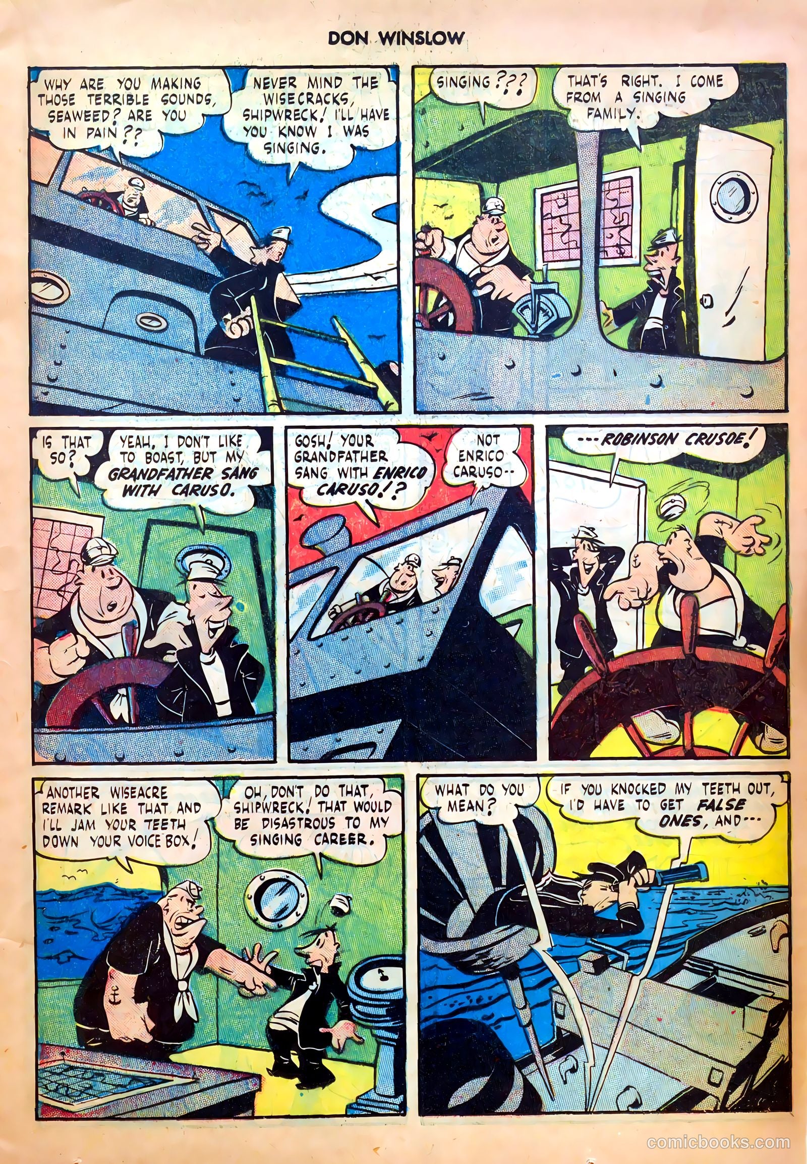 Don Winslow of the Navy #62 (1948) — page 13 of 36