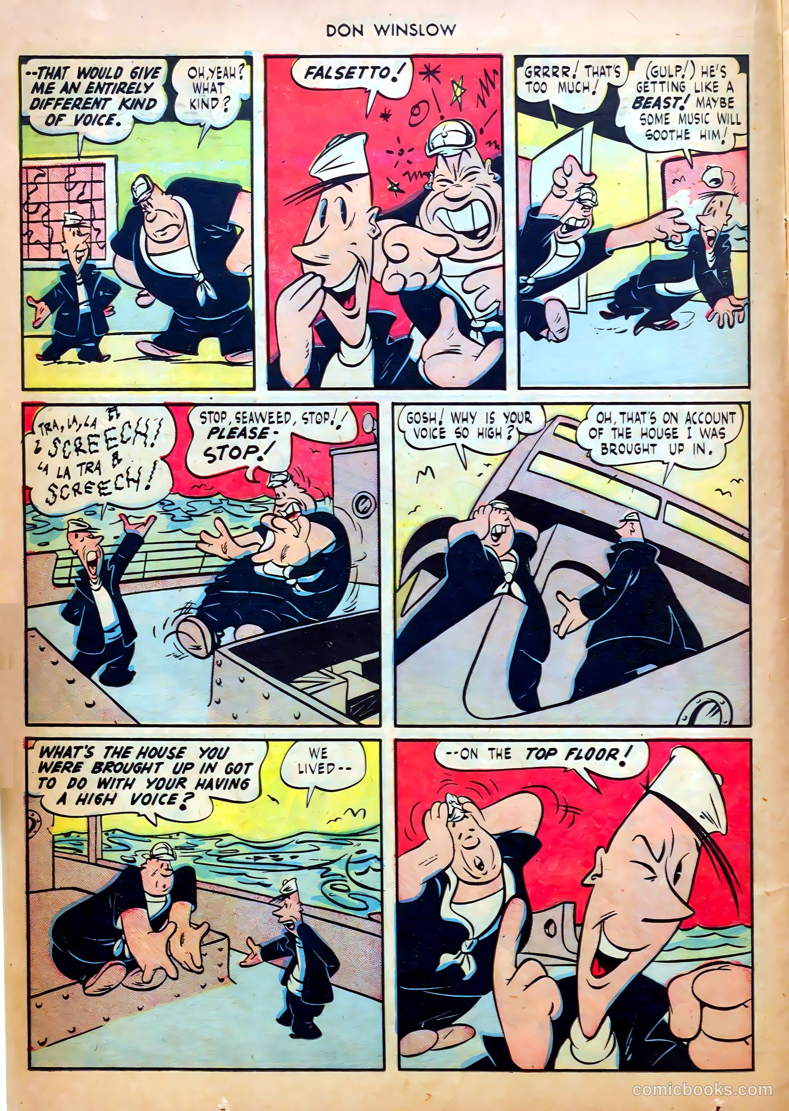 Don Winslow of the Navy #62 (1948) — page 14 of 36
