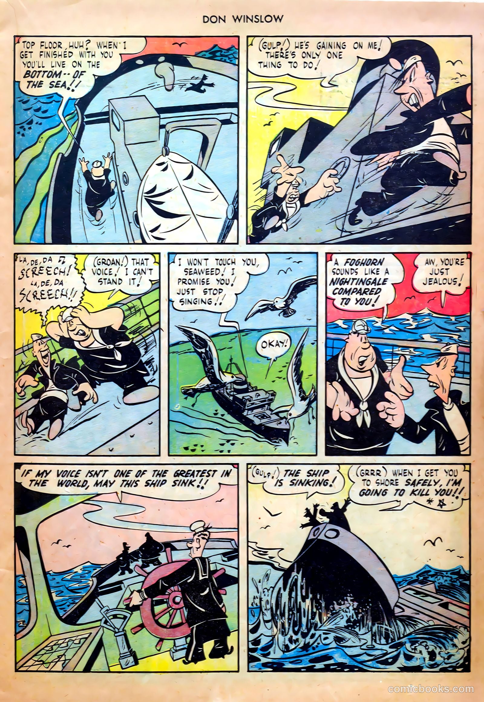 Don Winslow of the Navy #62 (1948) — page 15 of 36