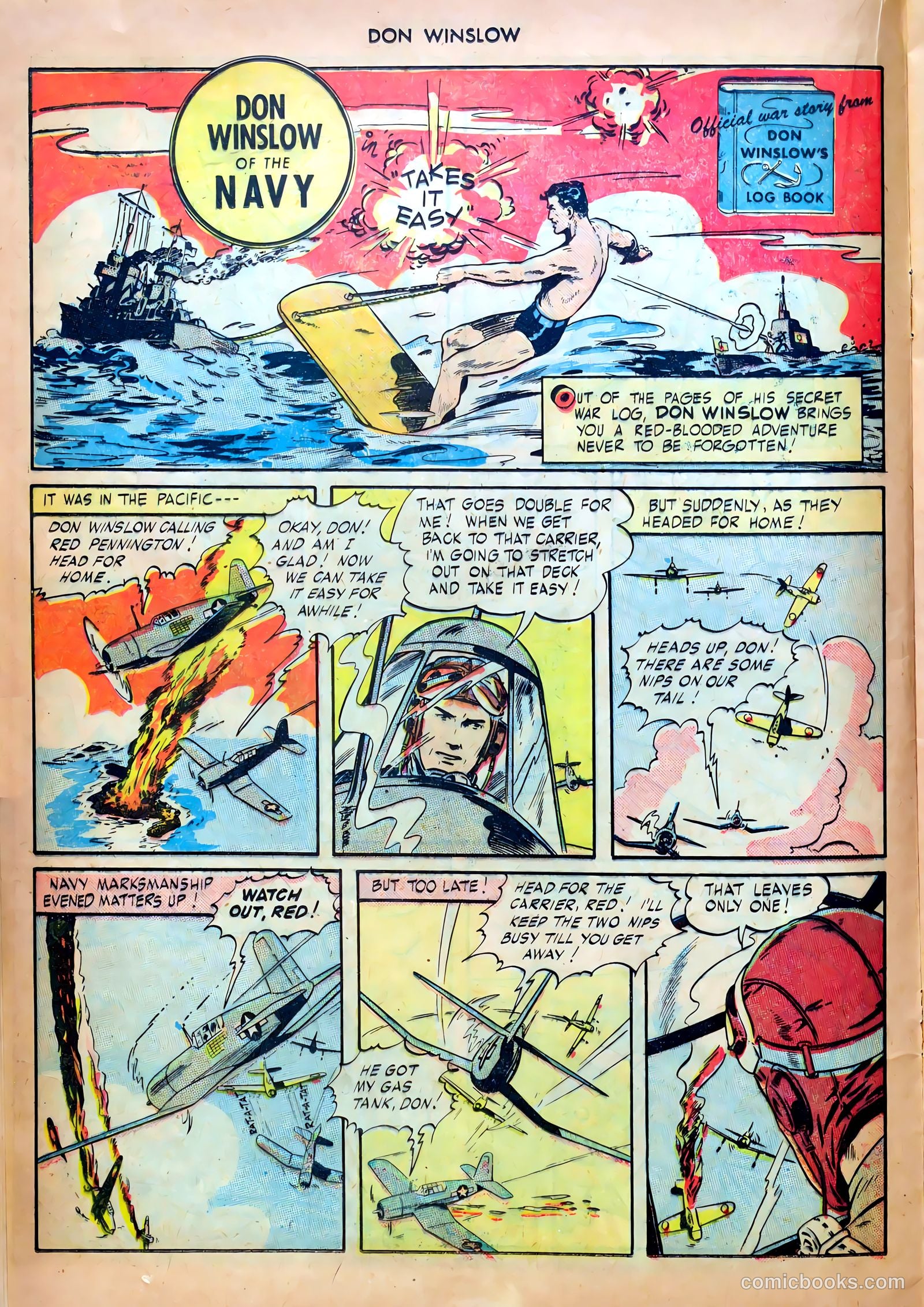 Don Winslow of the Navy #62 (1948) — page 16 of 36