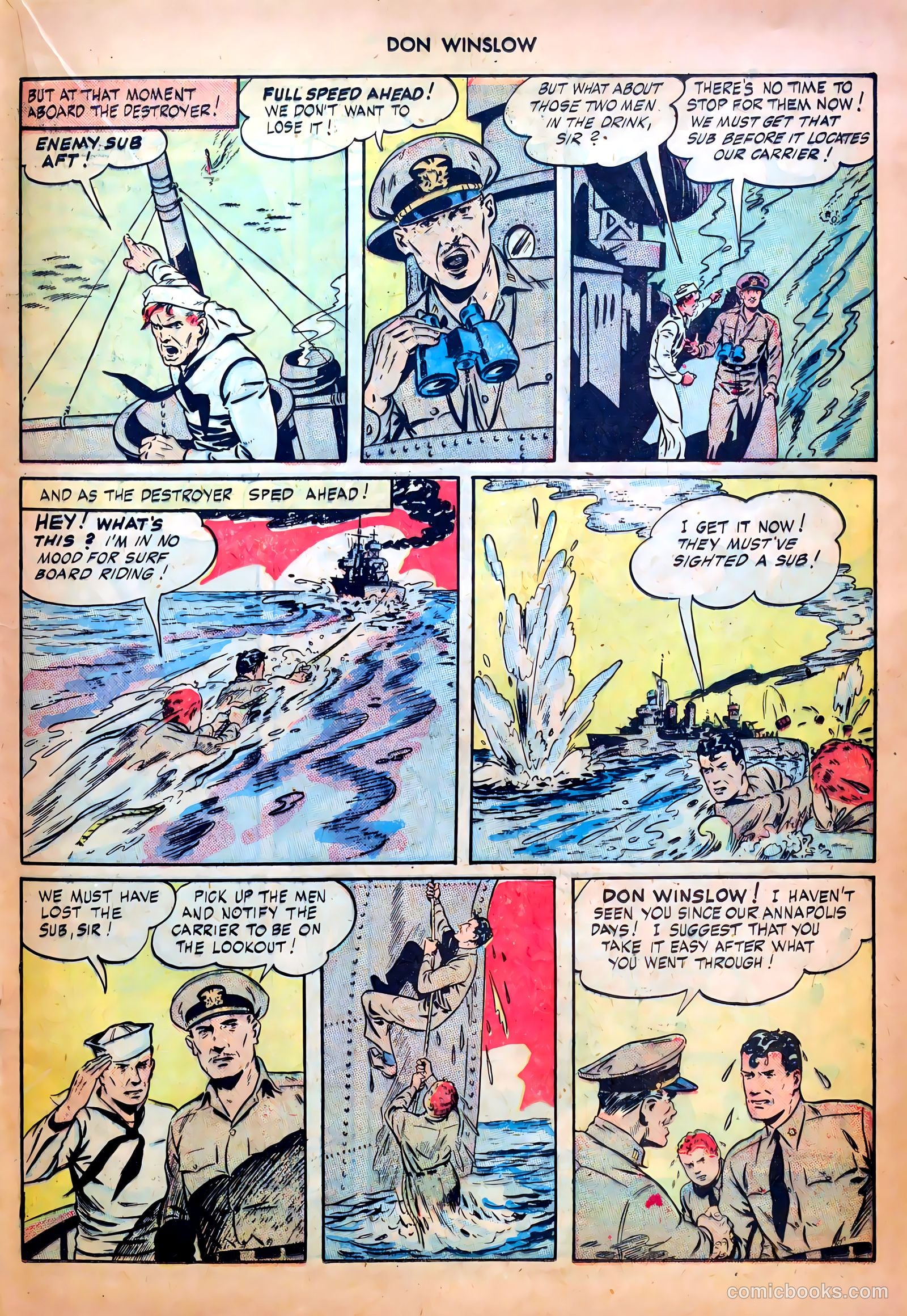 Don Winslow of the Navy #62 (1948) — page 21 of 36